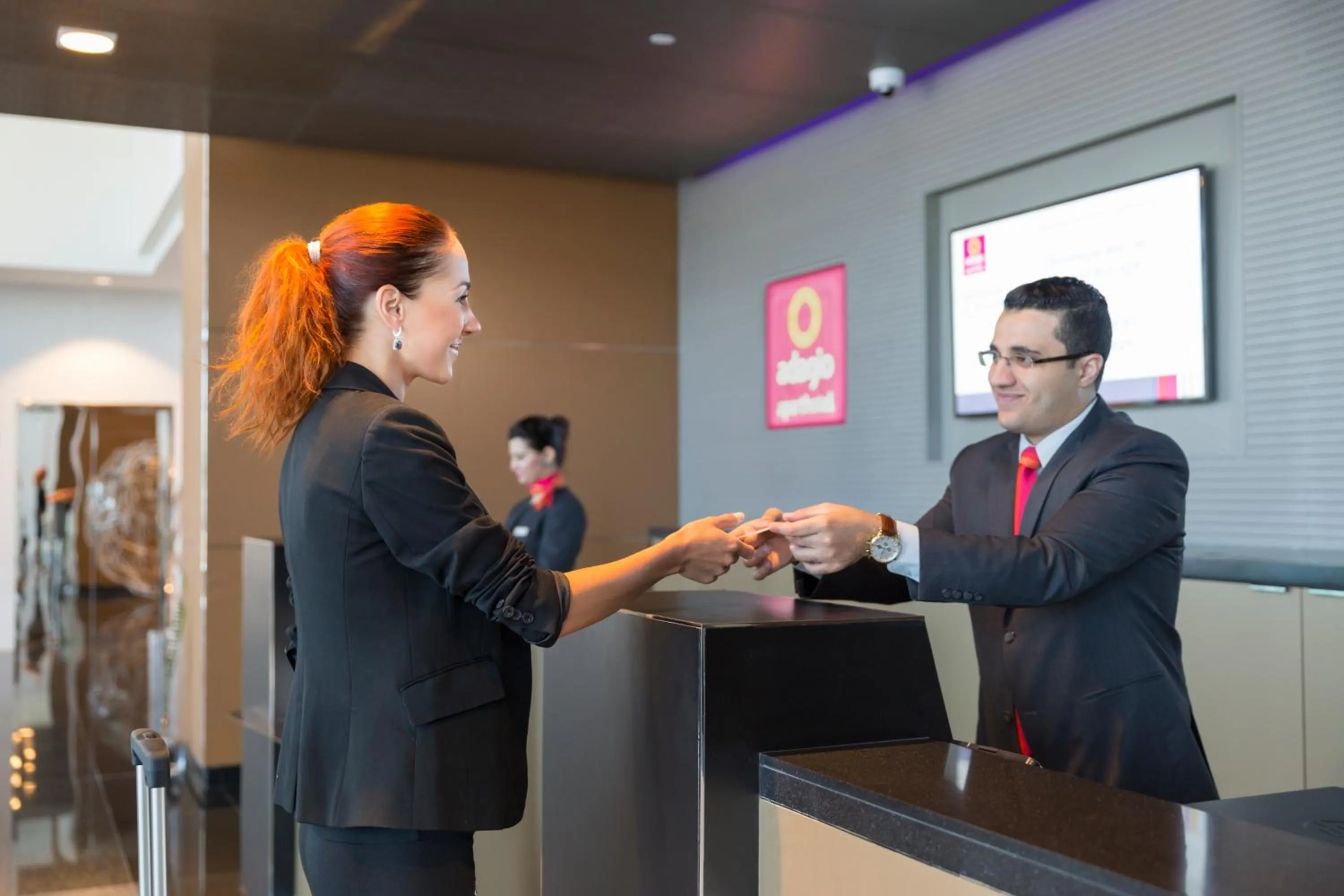 Lobby or reception in Adagio Abu Dhabi Al Bustan