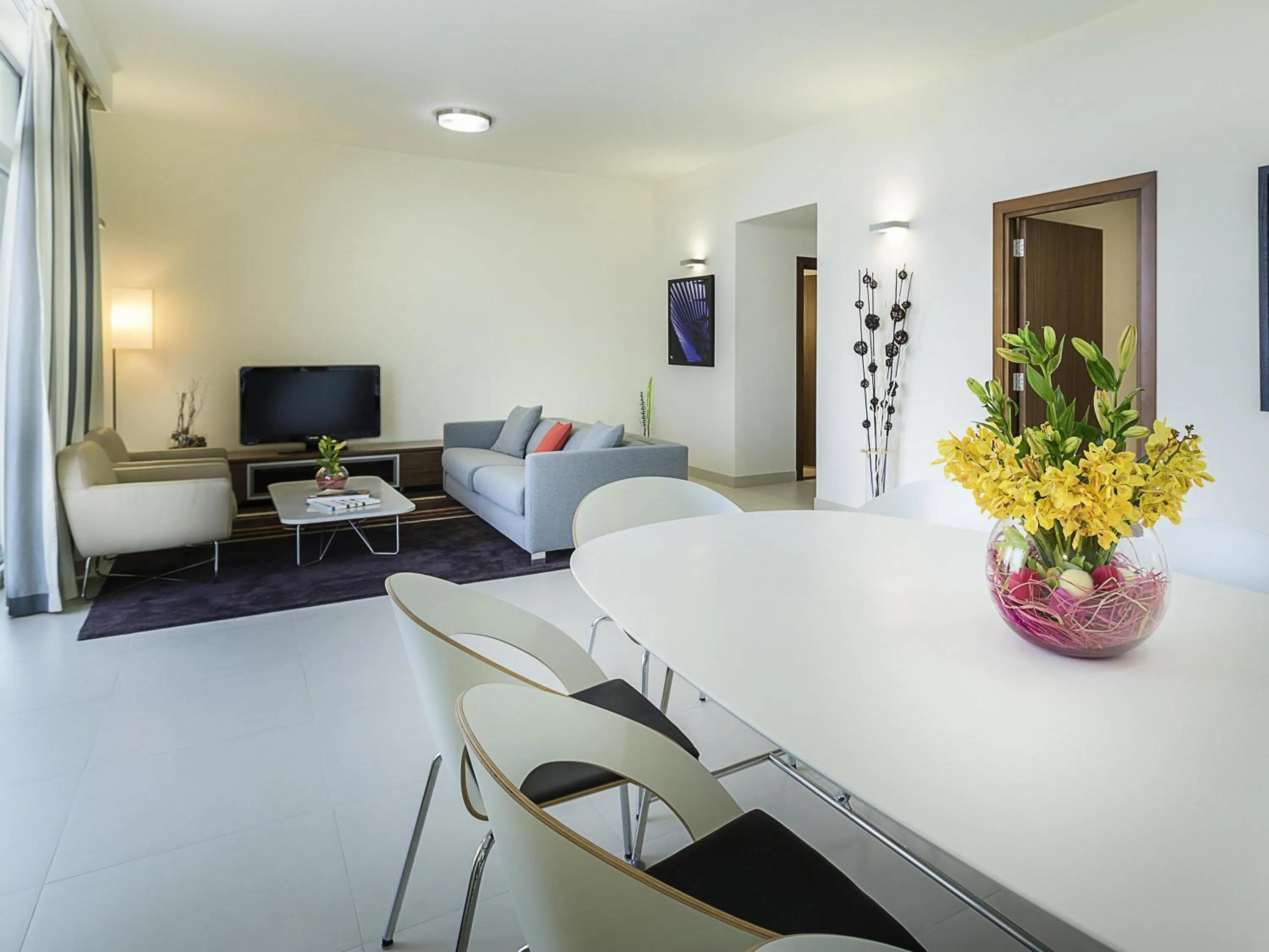 Bedroom in Adagio Abu Dhabi Al Bustan