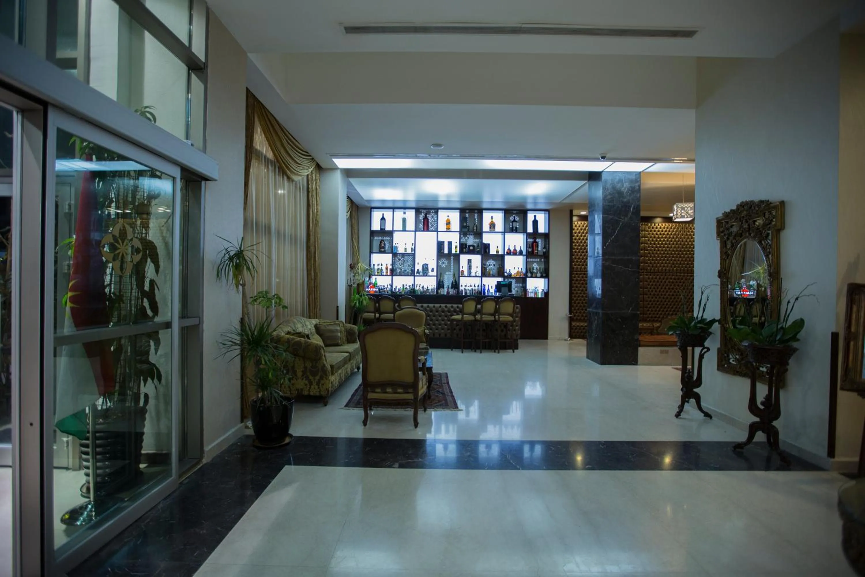 Lobby or reception in Fiori Hotel