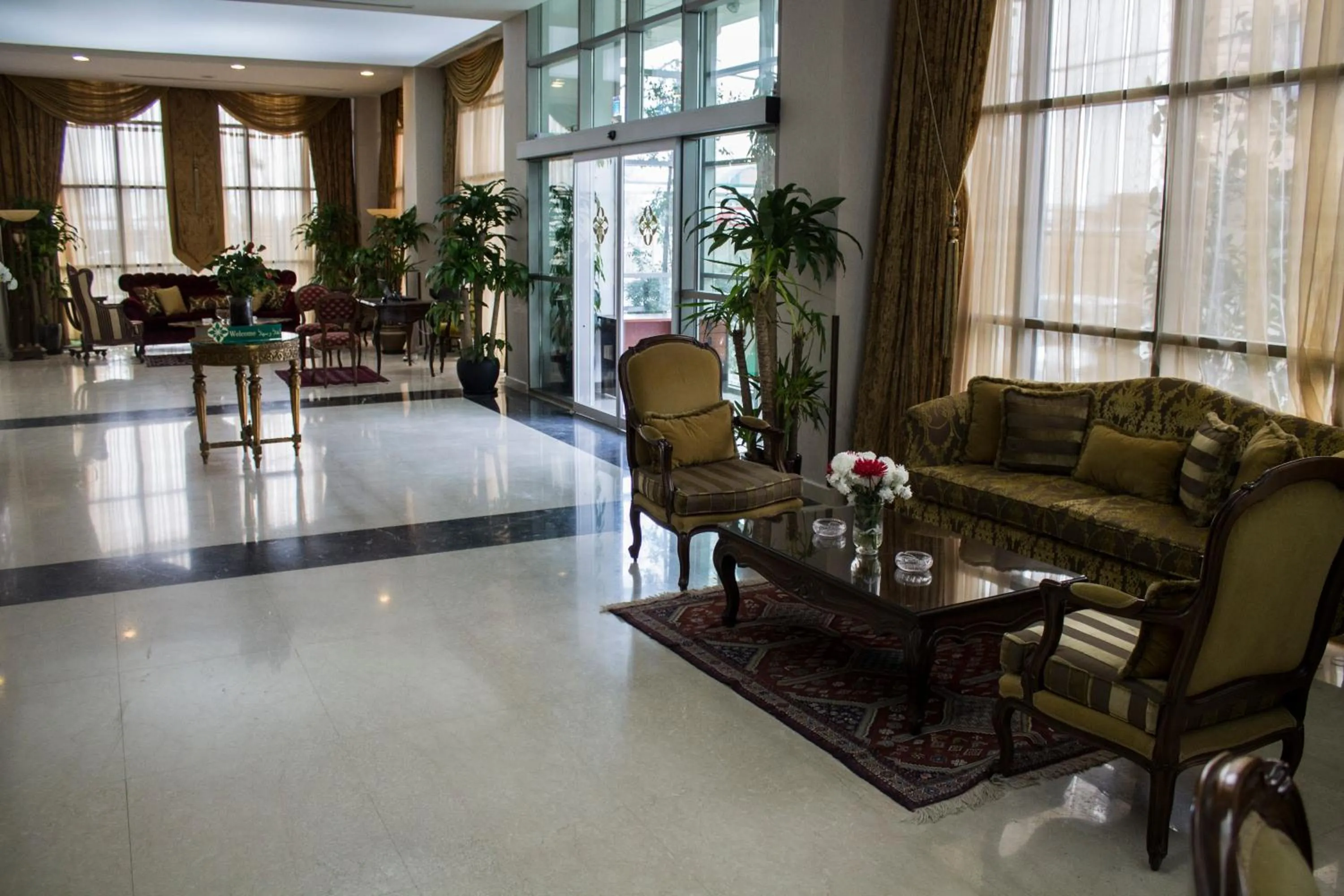 Lobby or reception in Fiori Hotel