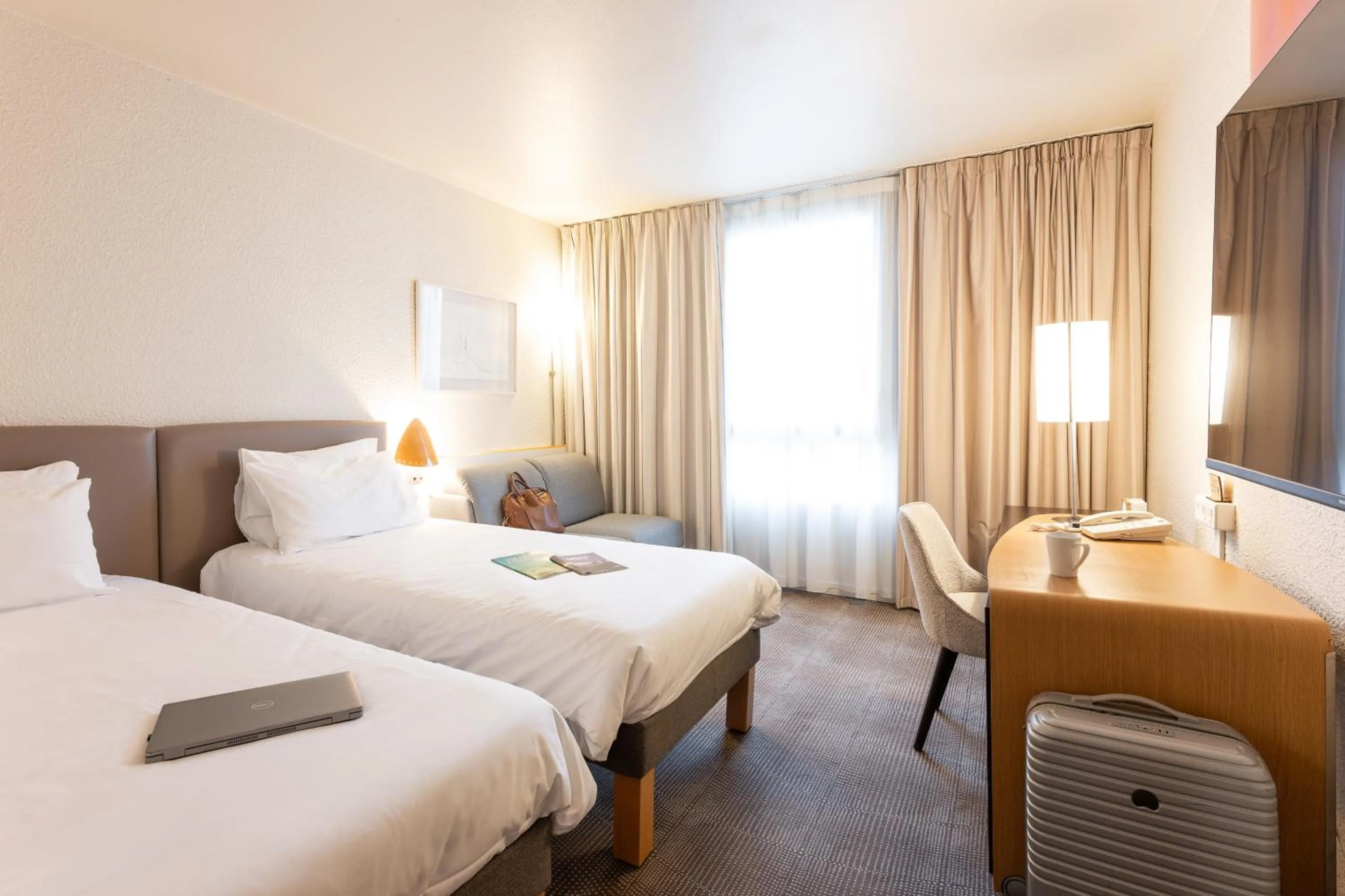 Bed in Novotel Grenoble Nord Voreppe