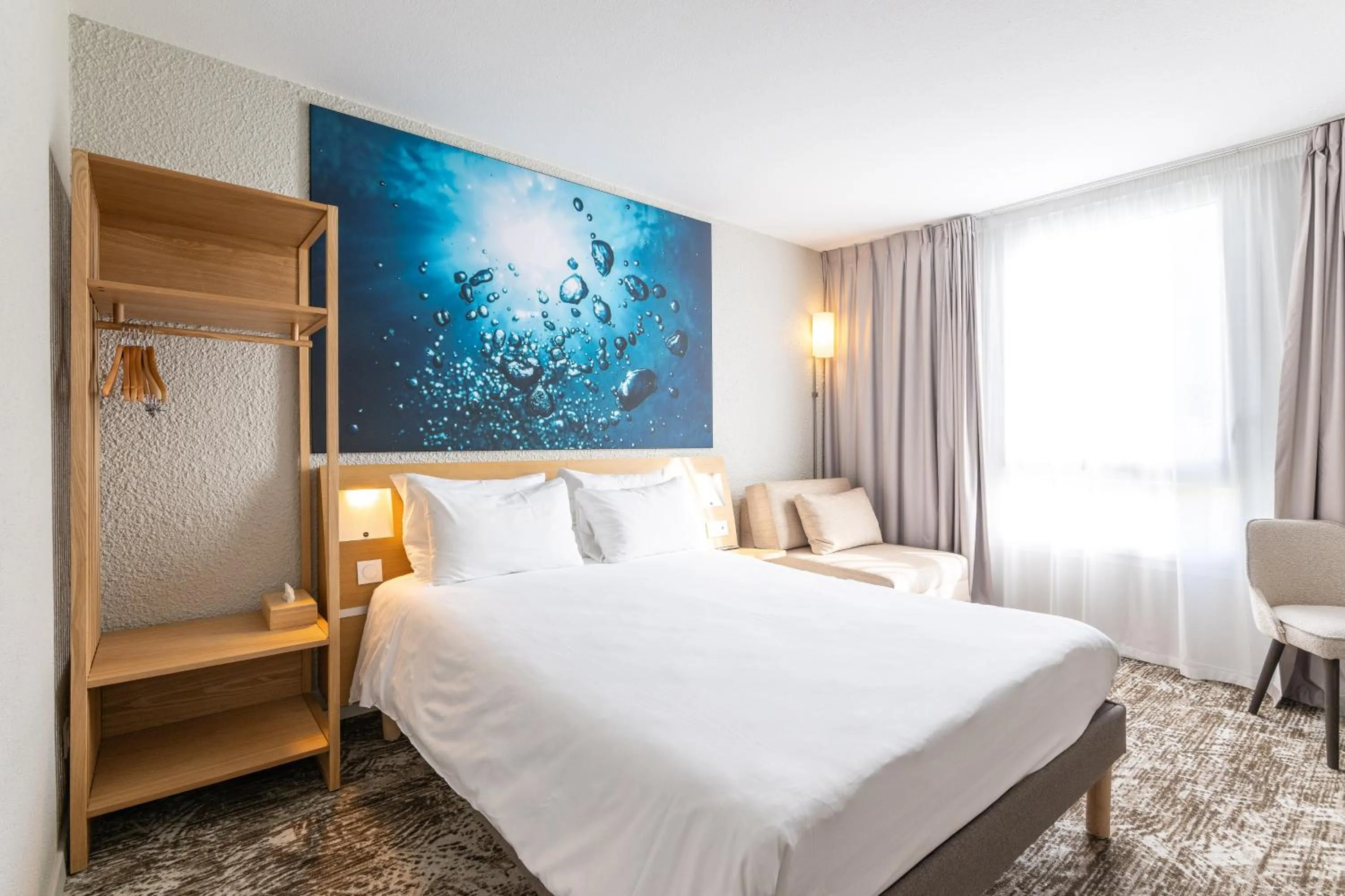 Bed in Novotel Grenoble Nord Voreppe