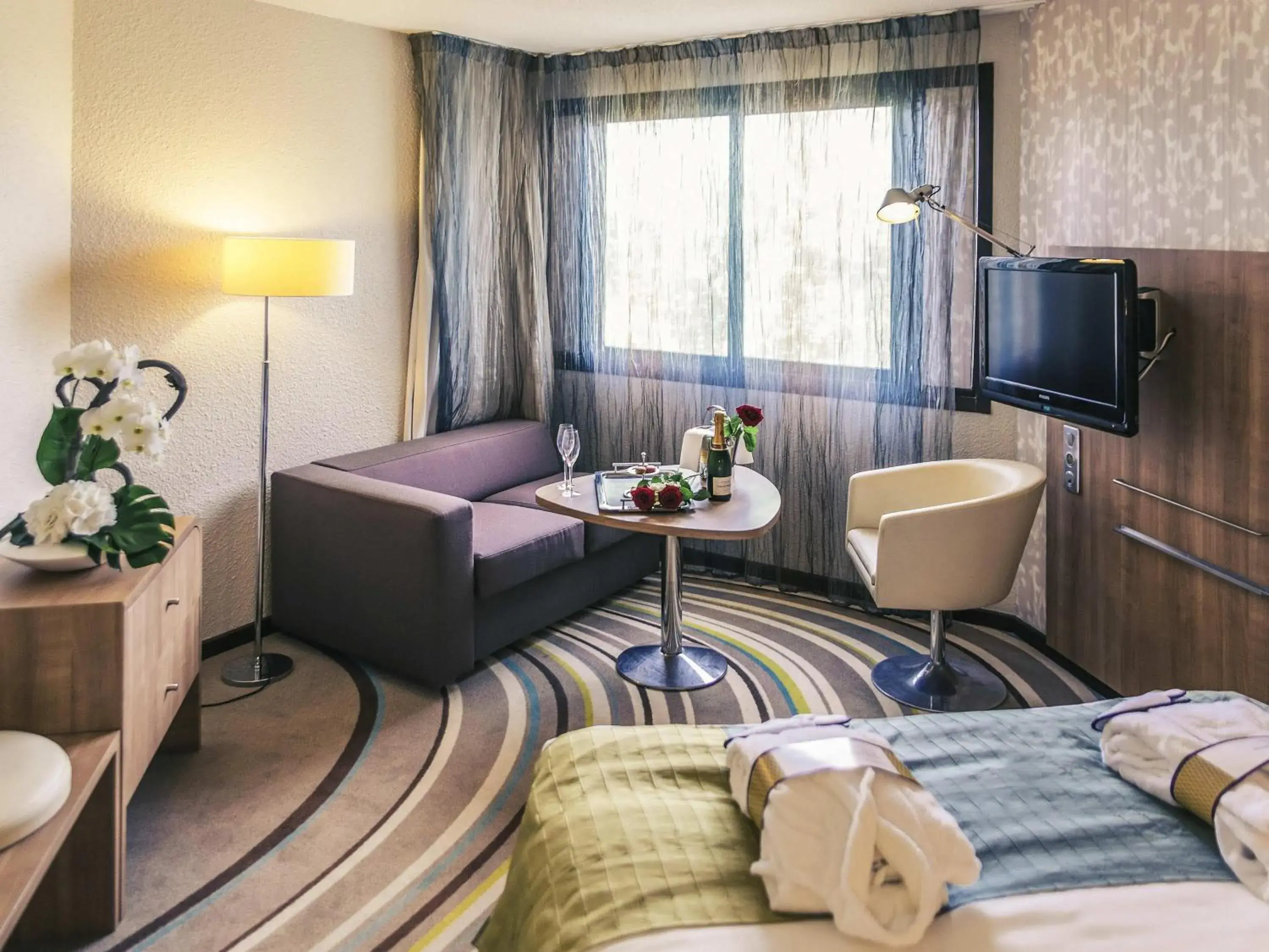 Privilege Double Room With View in Mercure Angers Centre de Congrès Privilege Double Room With View in Mercure Angers Centre de Congrès