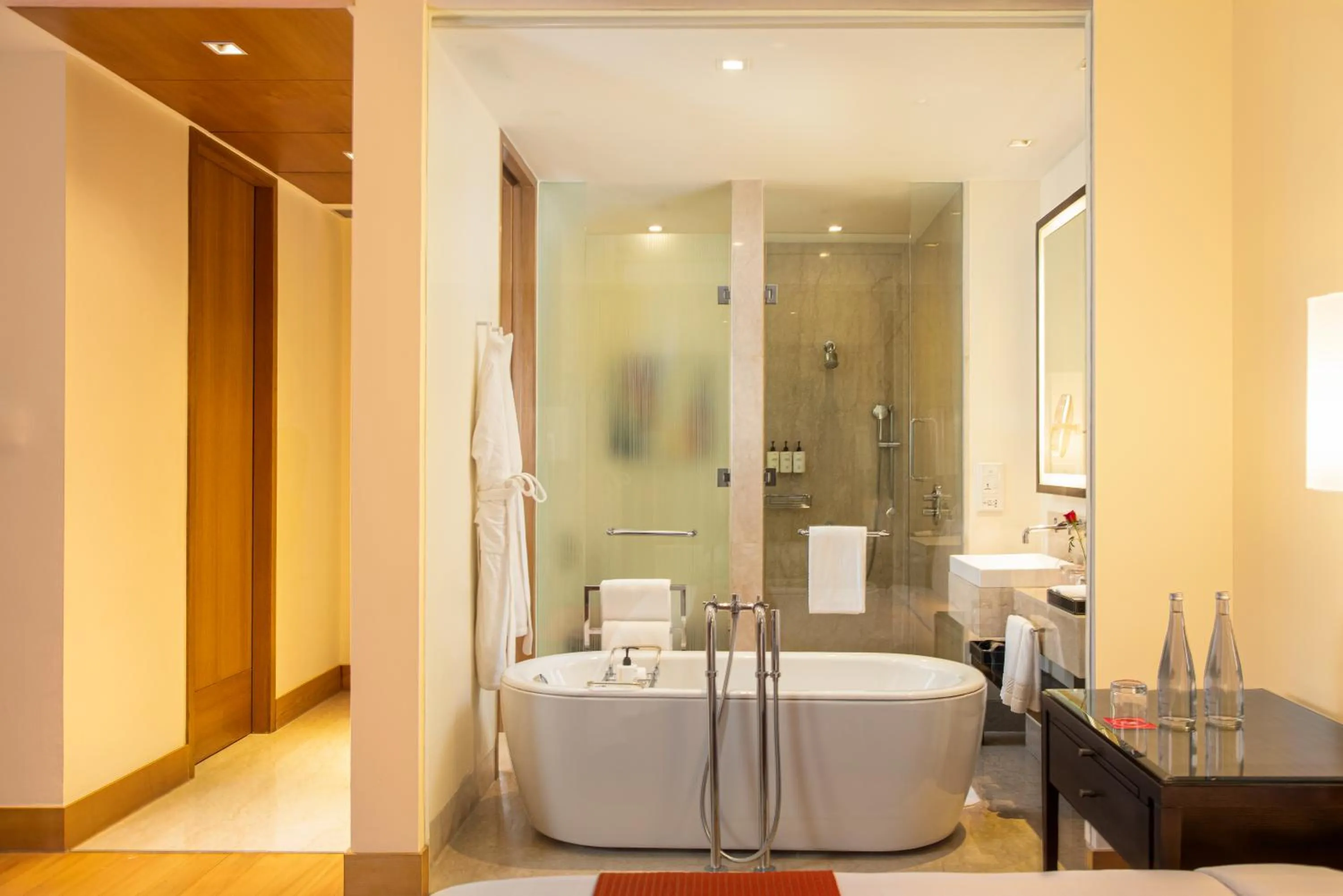 Bathroom in Trident Hyderabad