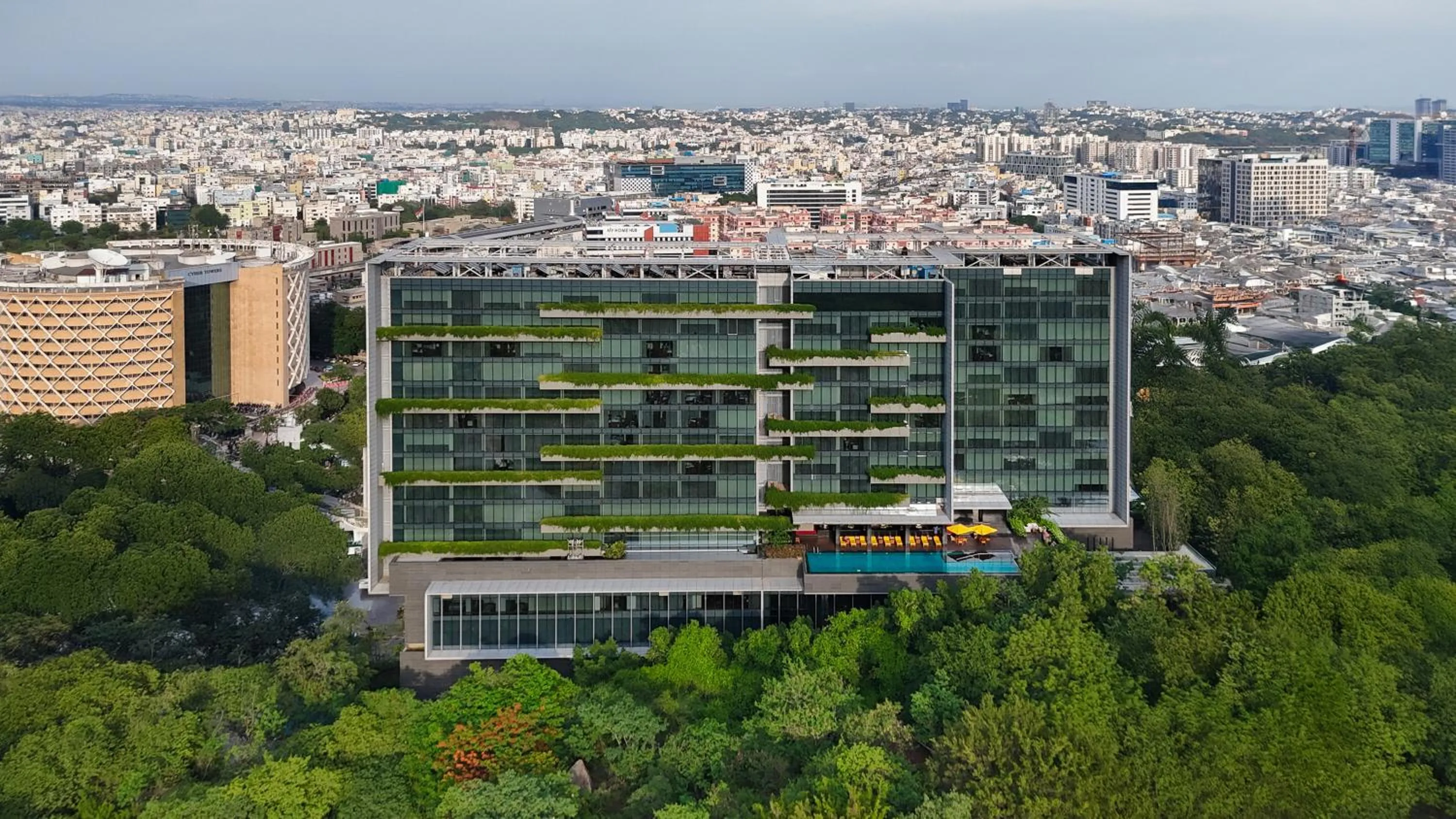 Property building in Trident Hyderabad