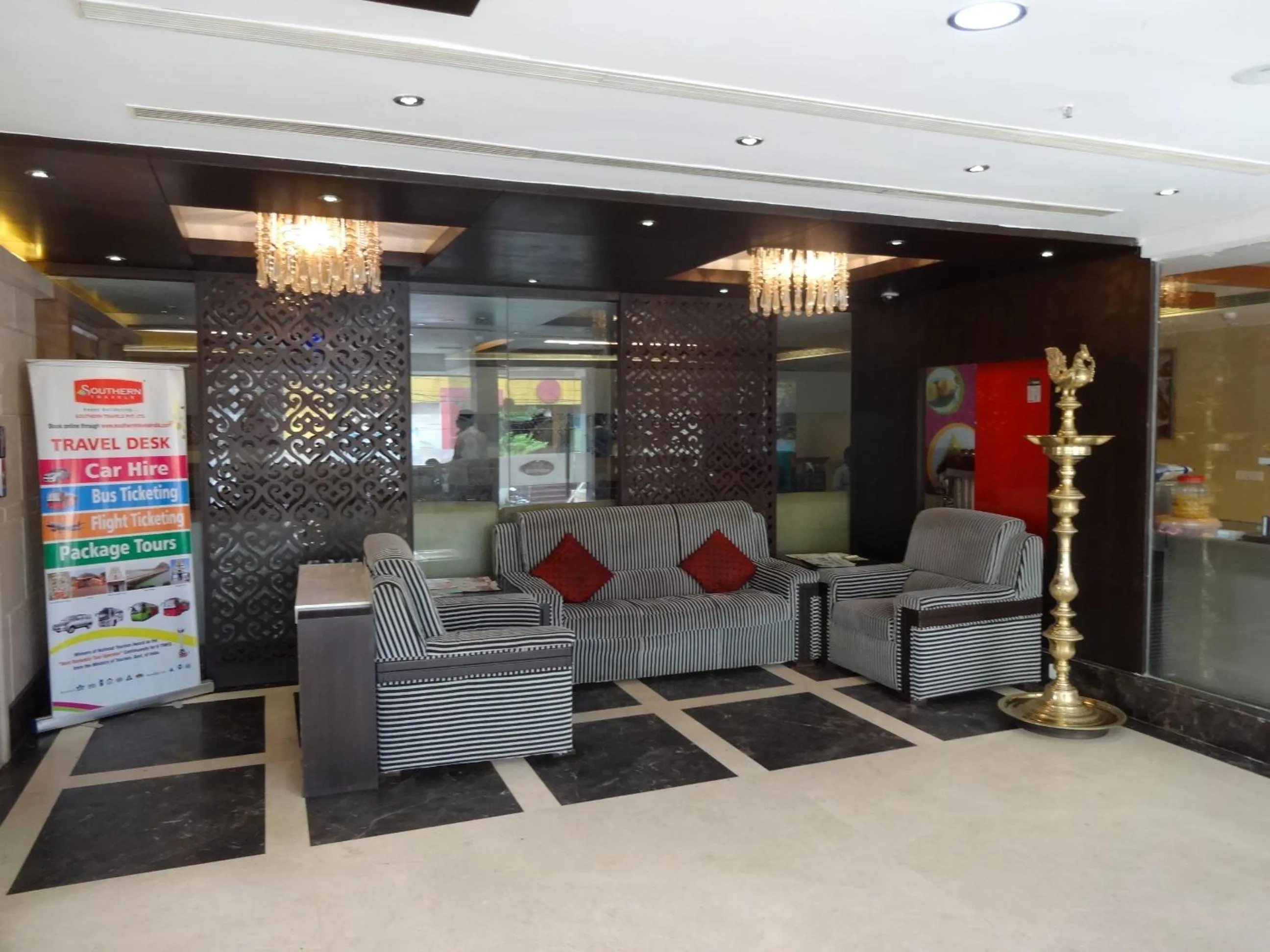 Lobby or reception in Hotel Southern Grand