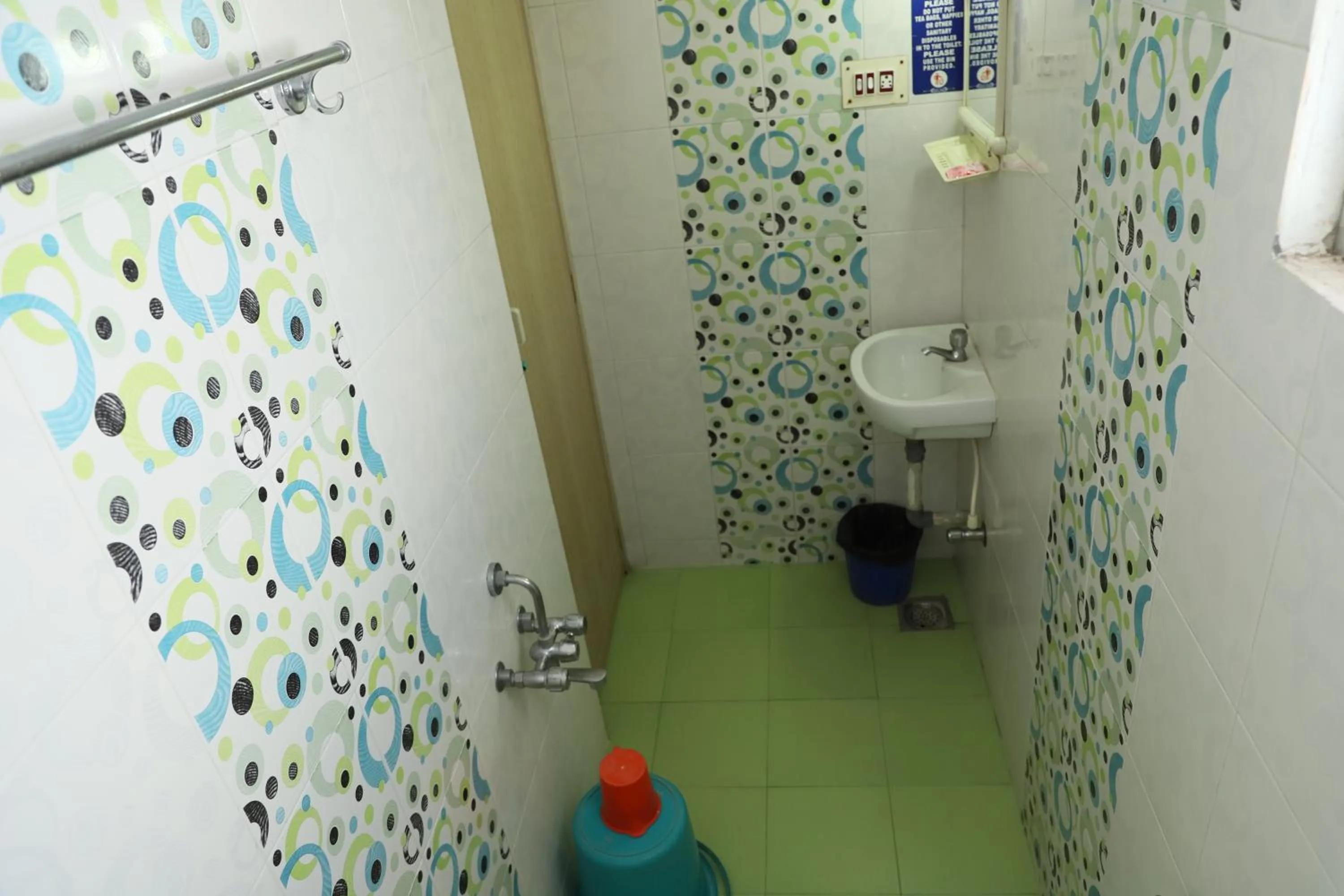 Bathroom in Just Guest House, Chennai Airport