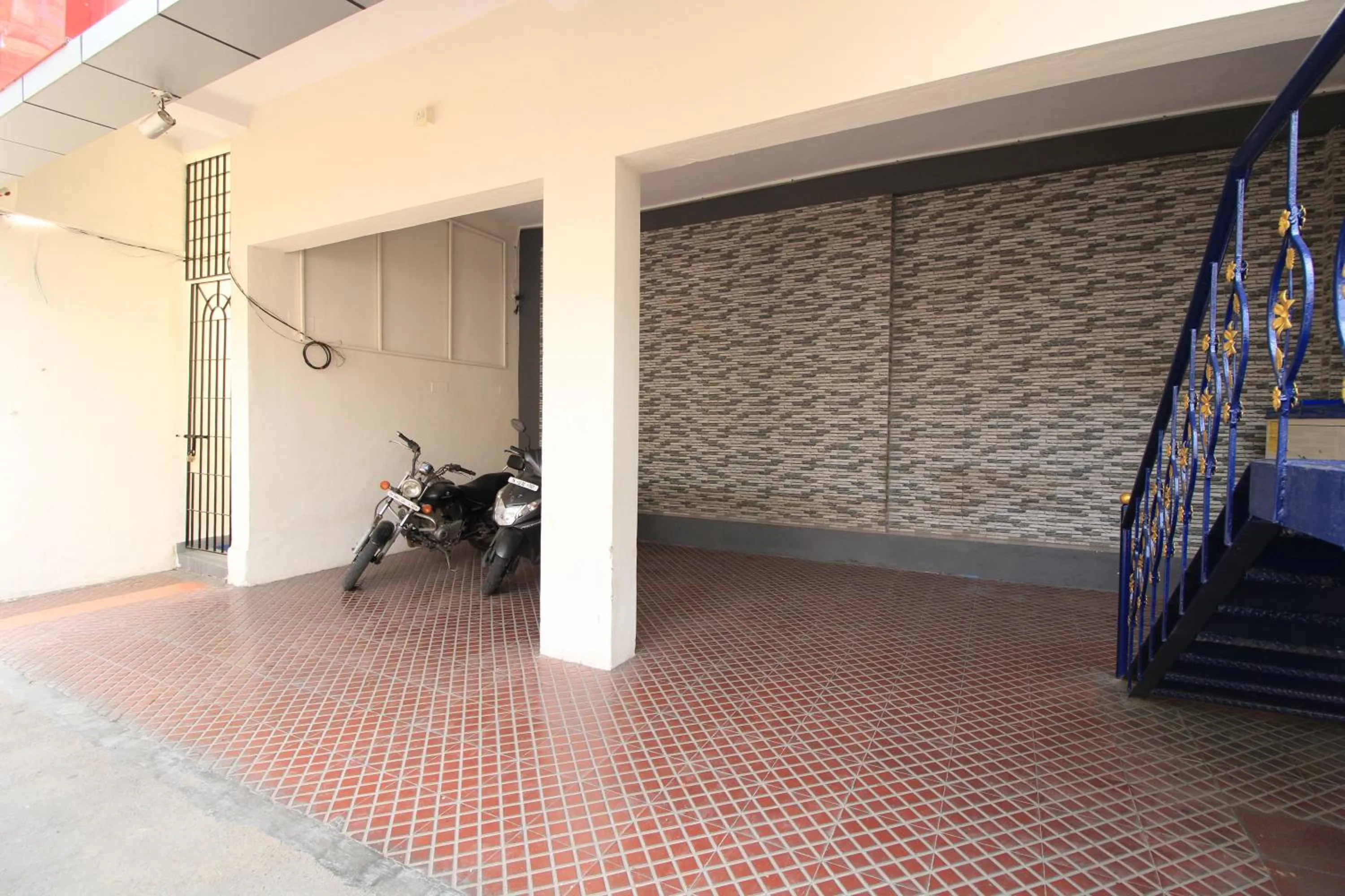 Parking in Just Guest House, Chennai Airport