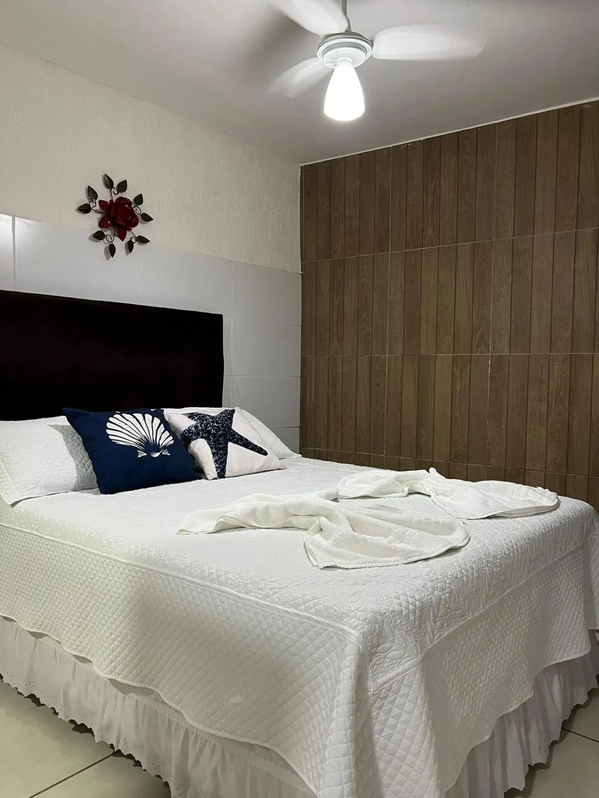 Bed in Pousada Casa Serra Alves