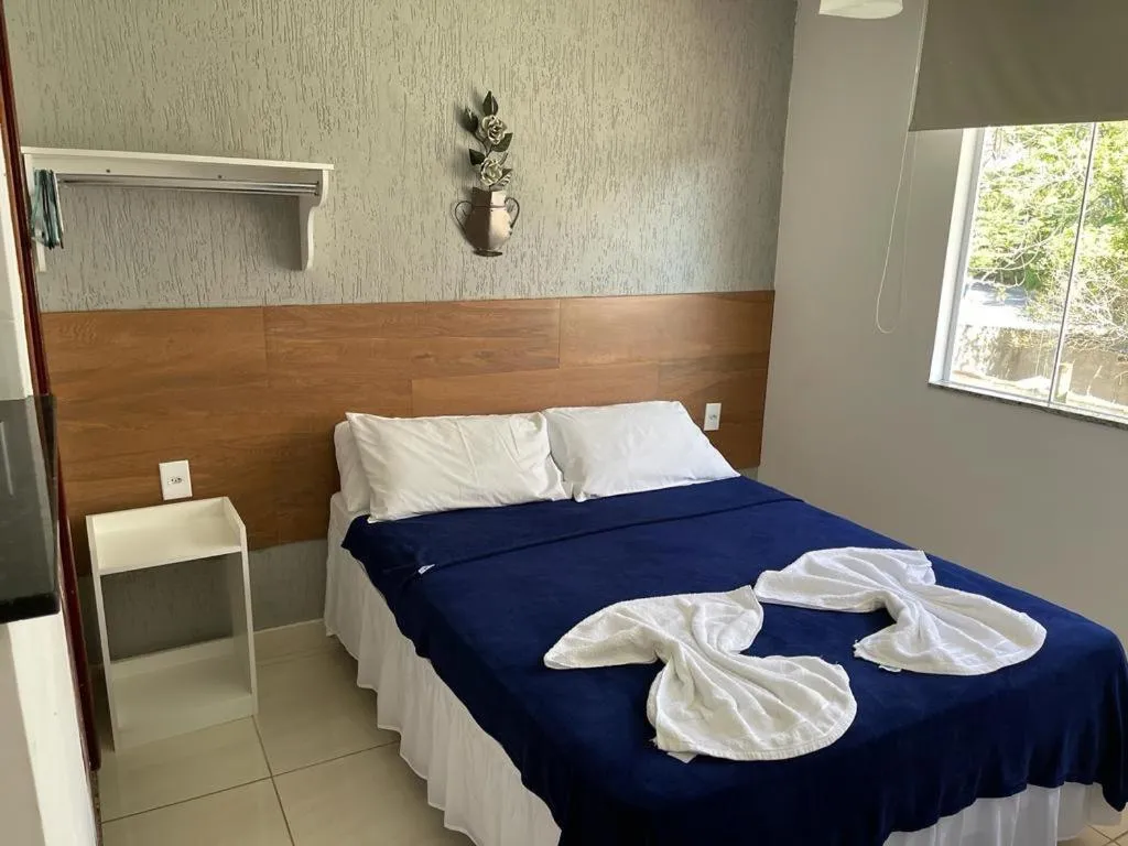 Bed in Pousada Casa Serra Alves