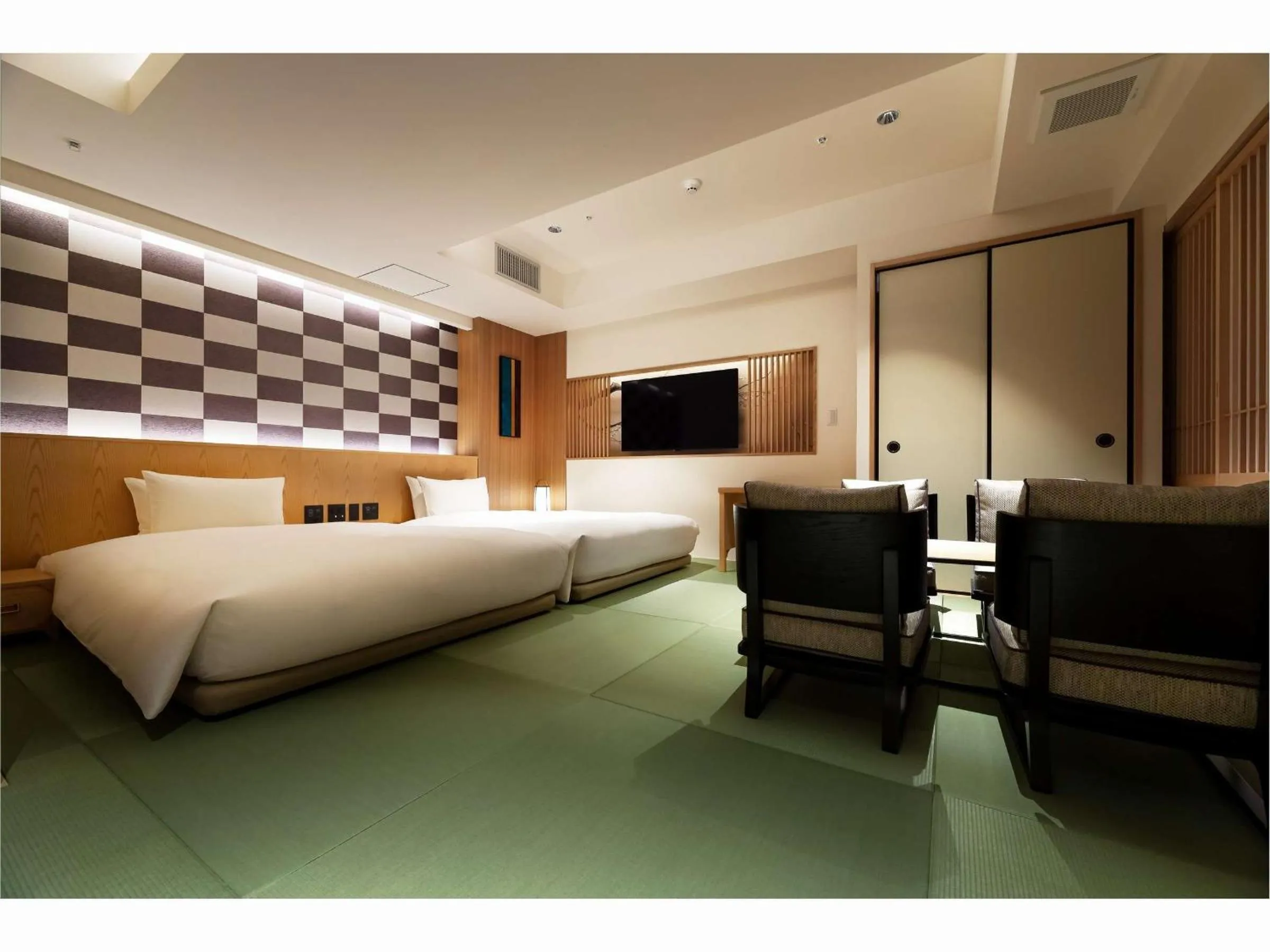 Photo of the whole room, Bed in PROSTYLE RYOKAN TOKYO ASAKUSA