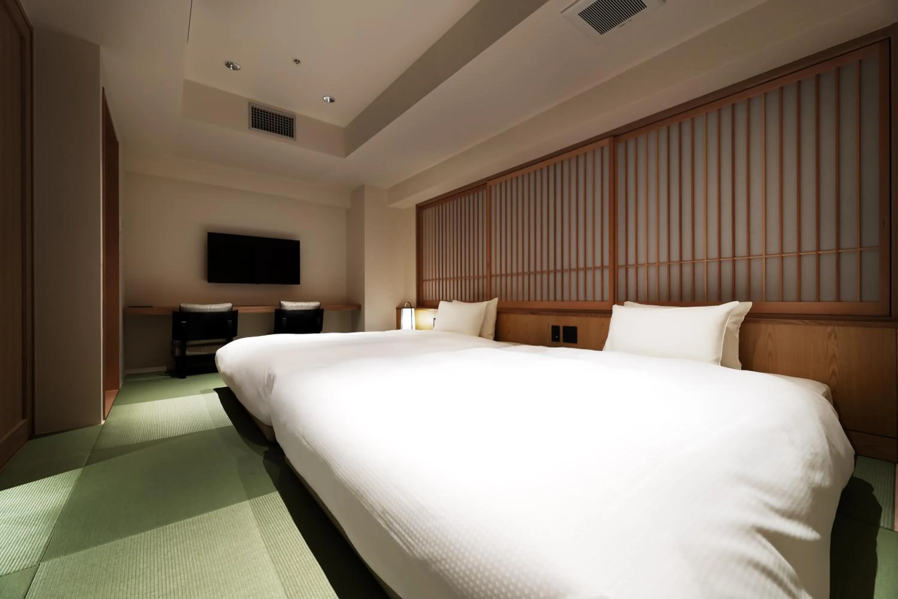 Photo of the whole room, Bed in PROSTYLE RYOKAN TOKYO ASAKUSA