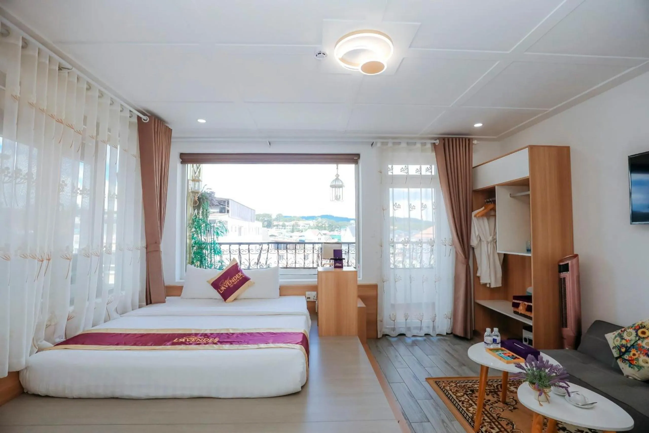 Bedroom, Bed in Sweet Lavender Hotel