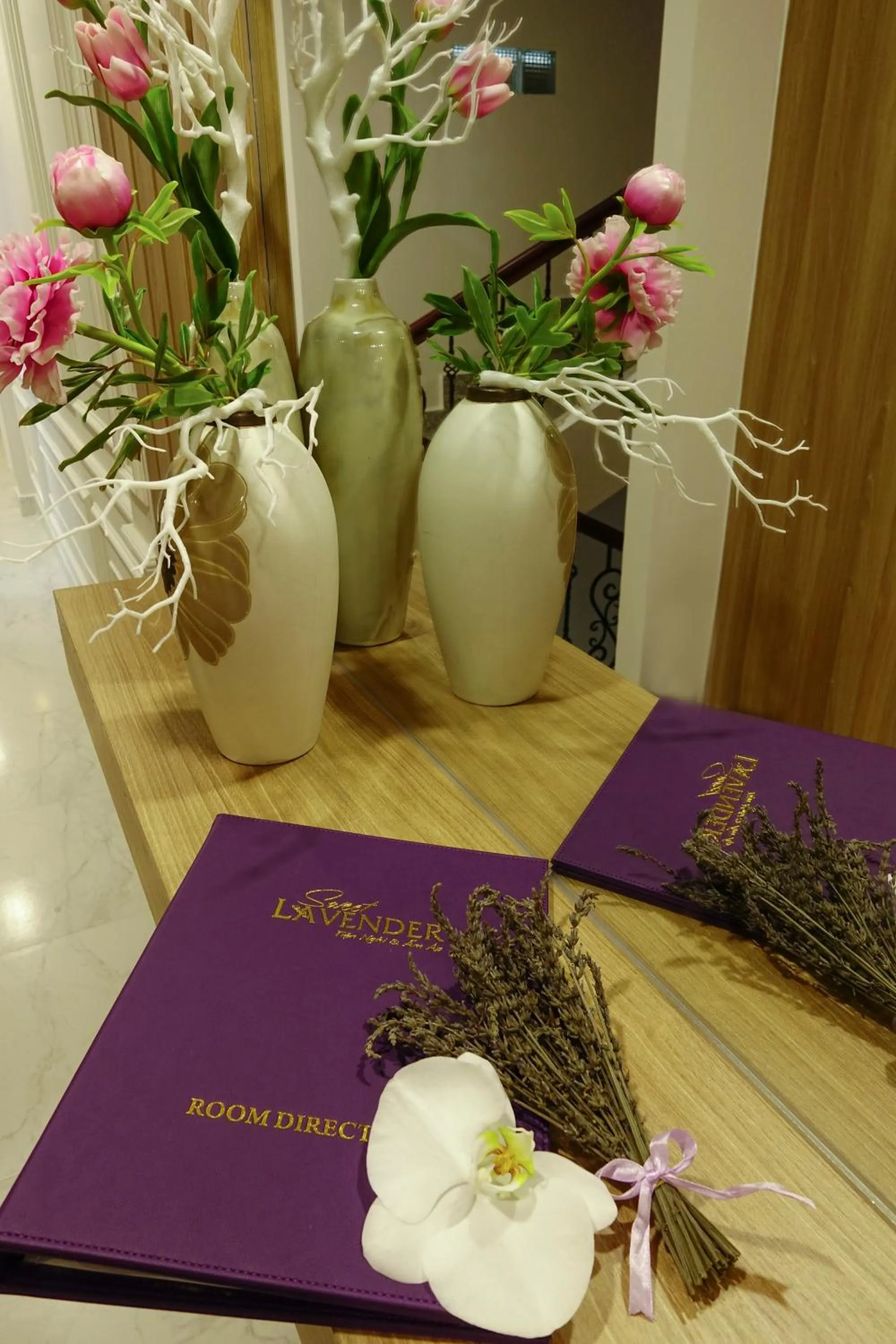 Decorative detail in Sweet Lavender Hotel