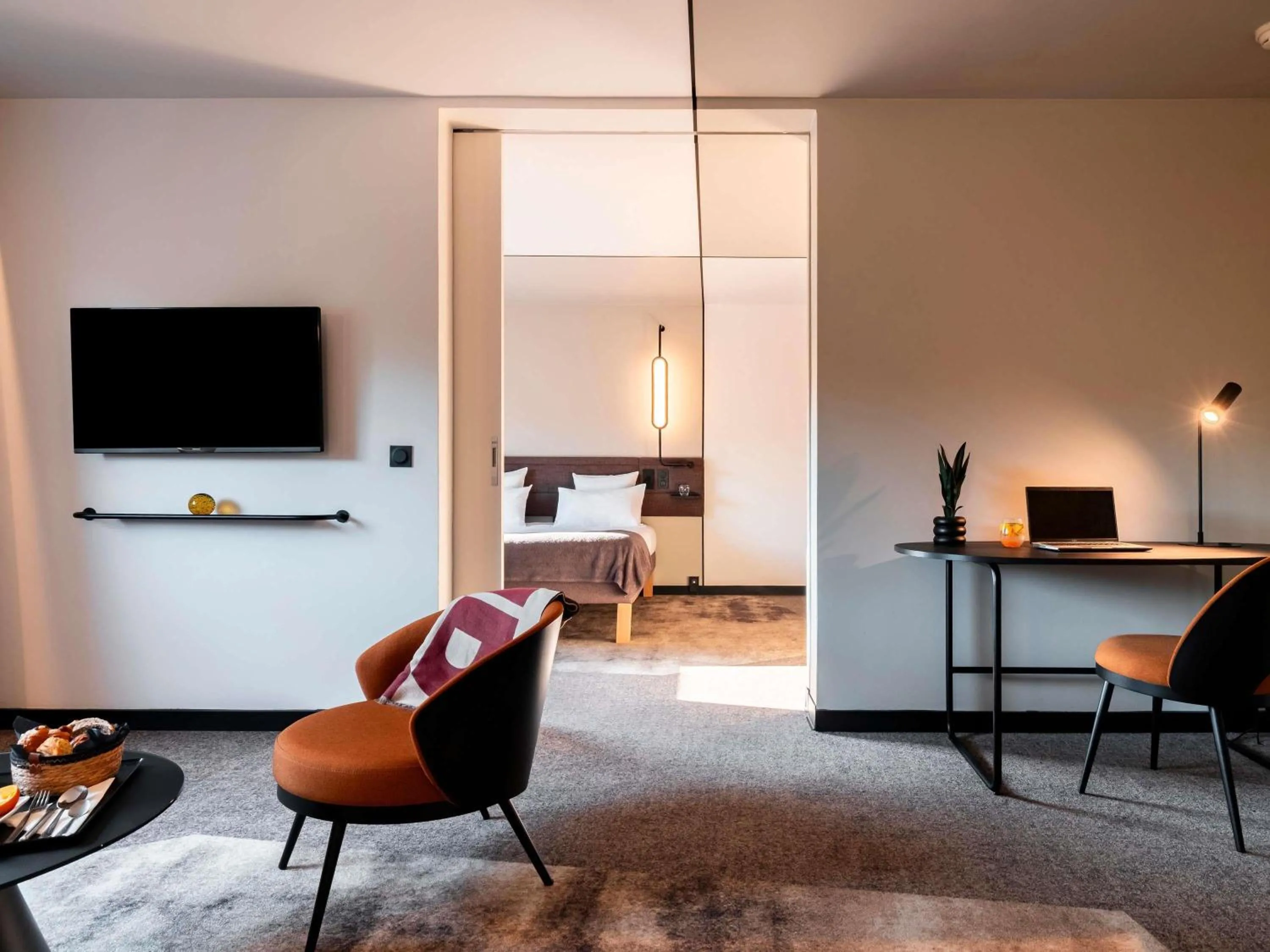 Bedroom in Novotel Belfort Centre Atria