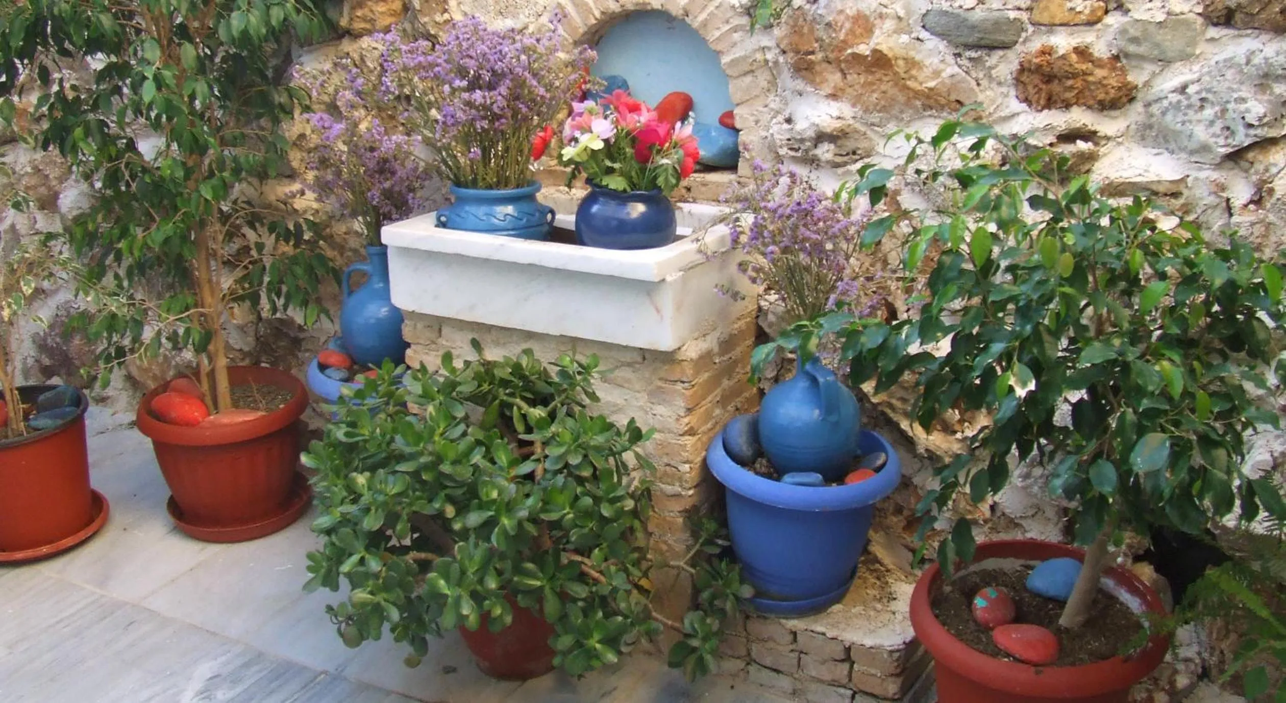 Decorative detail in Hotel Eleftheria