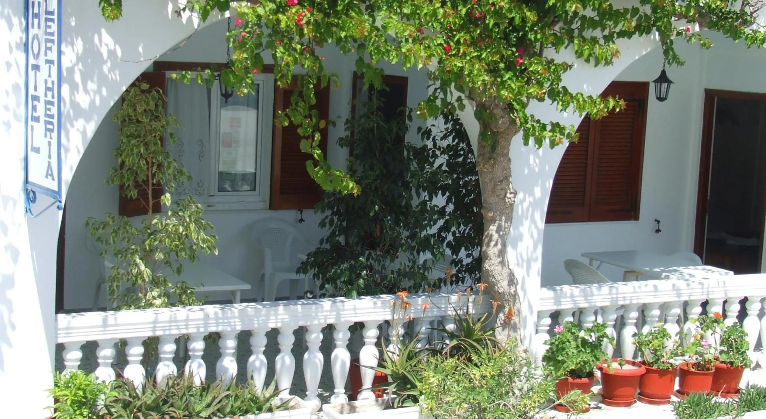 Decorative detail in Hotel Eleftheria