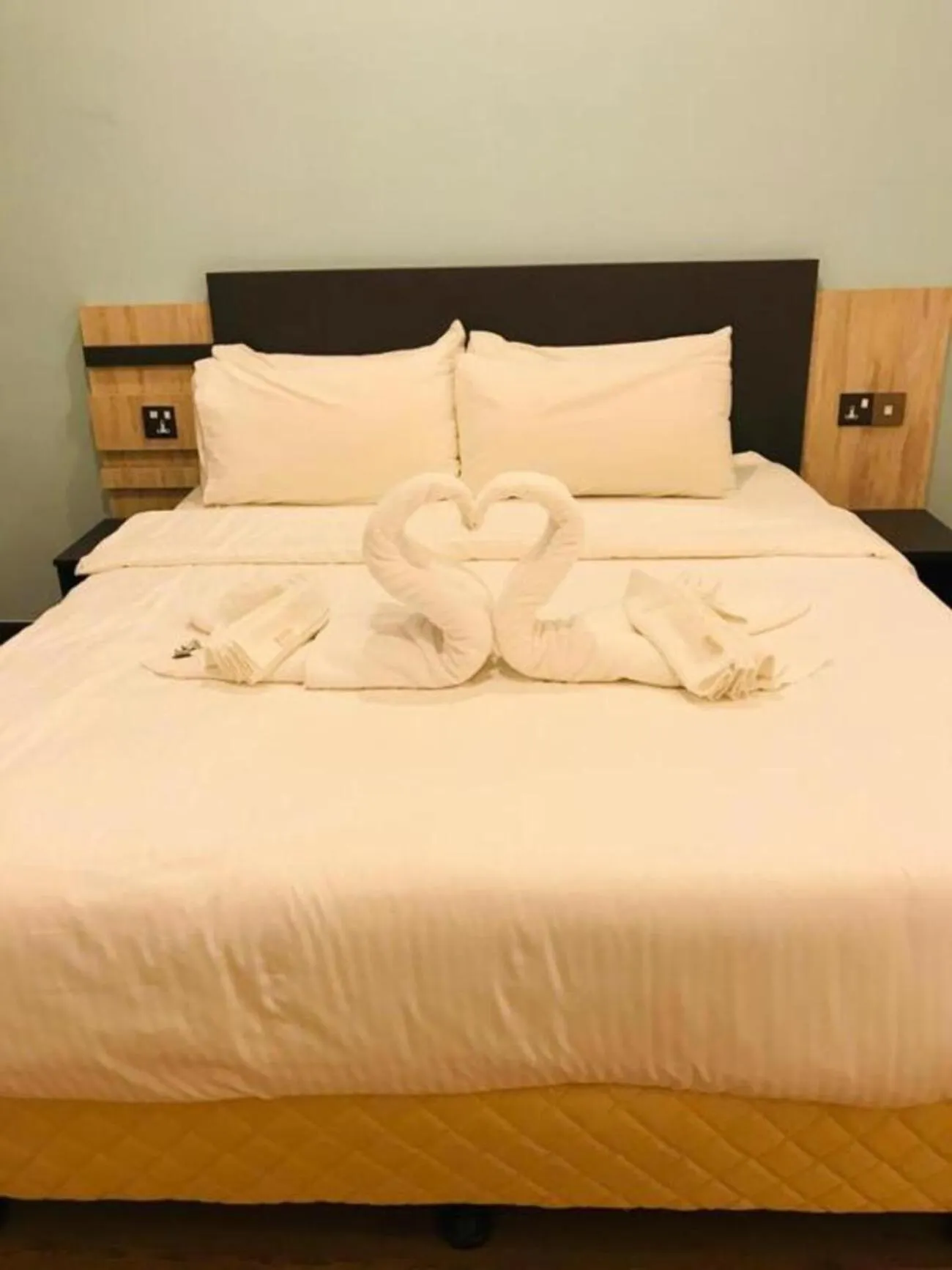 Bed in TT Dorf Hotel Taiping