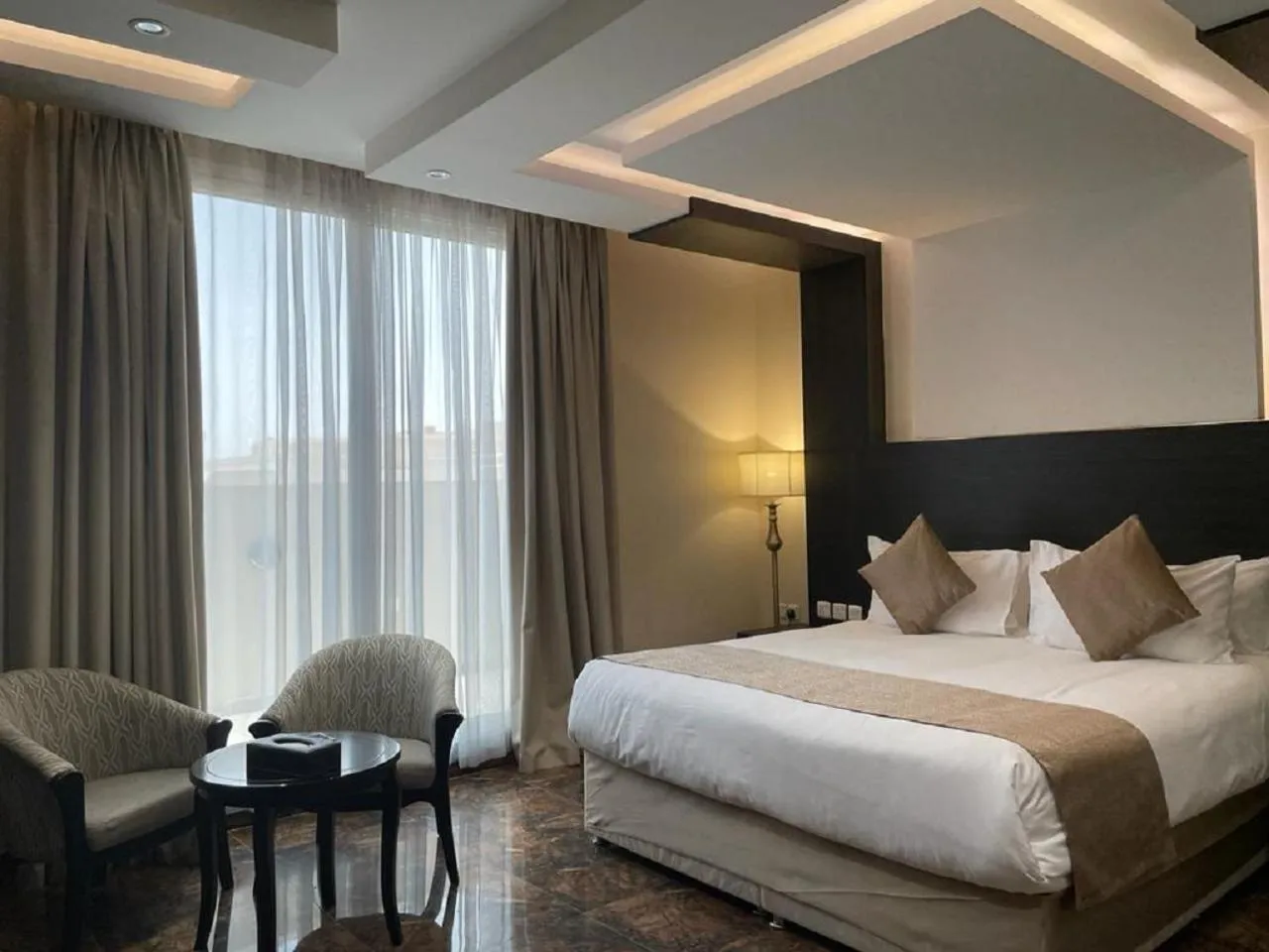 Bed in شقق قولد ان للشقق المخدومة