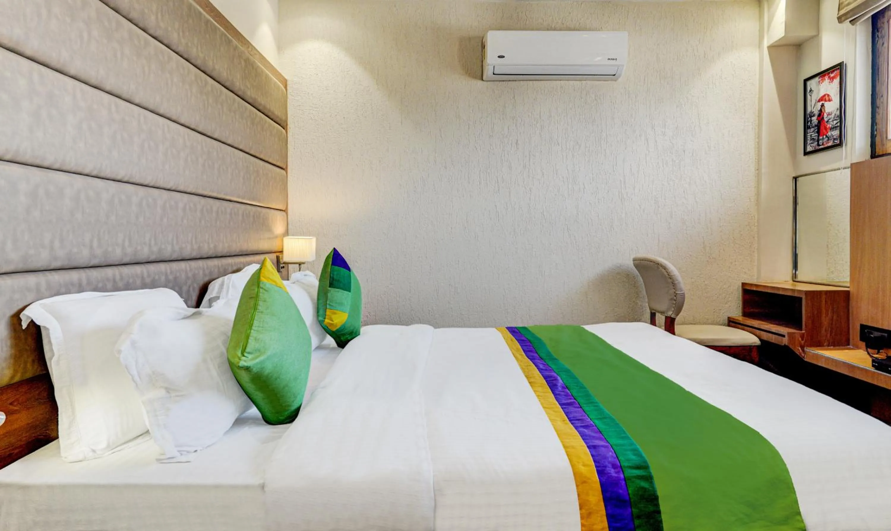 Bed in Hotel Sun Grand