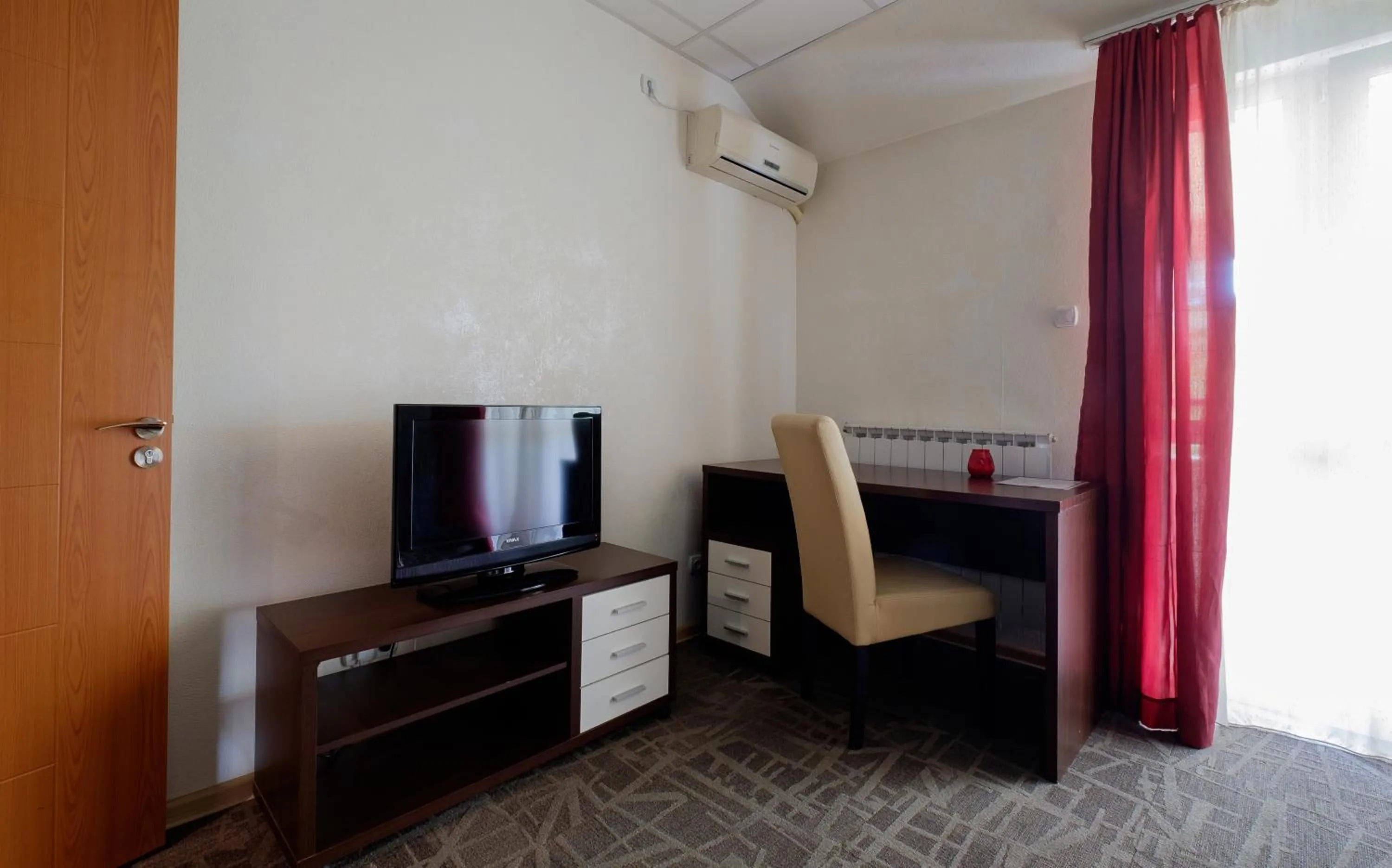 Seating area, Bed in Villa Bulevar