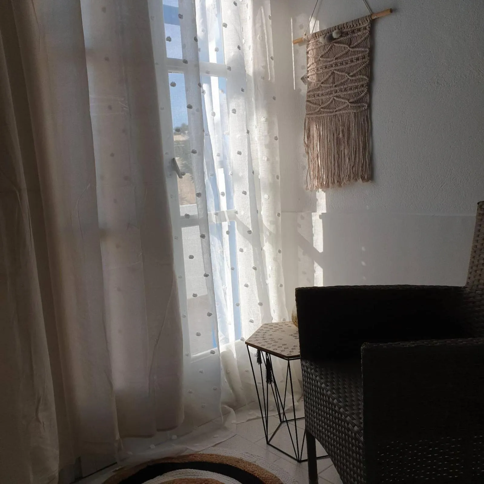 Seating area in Sagma Central Rooms