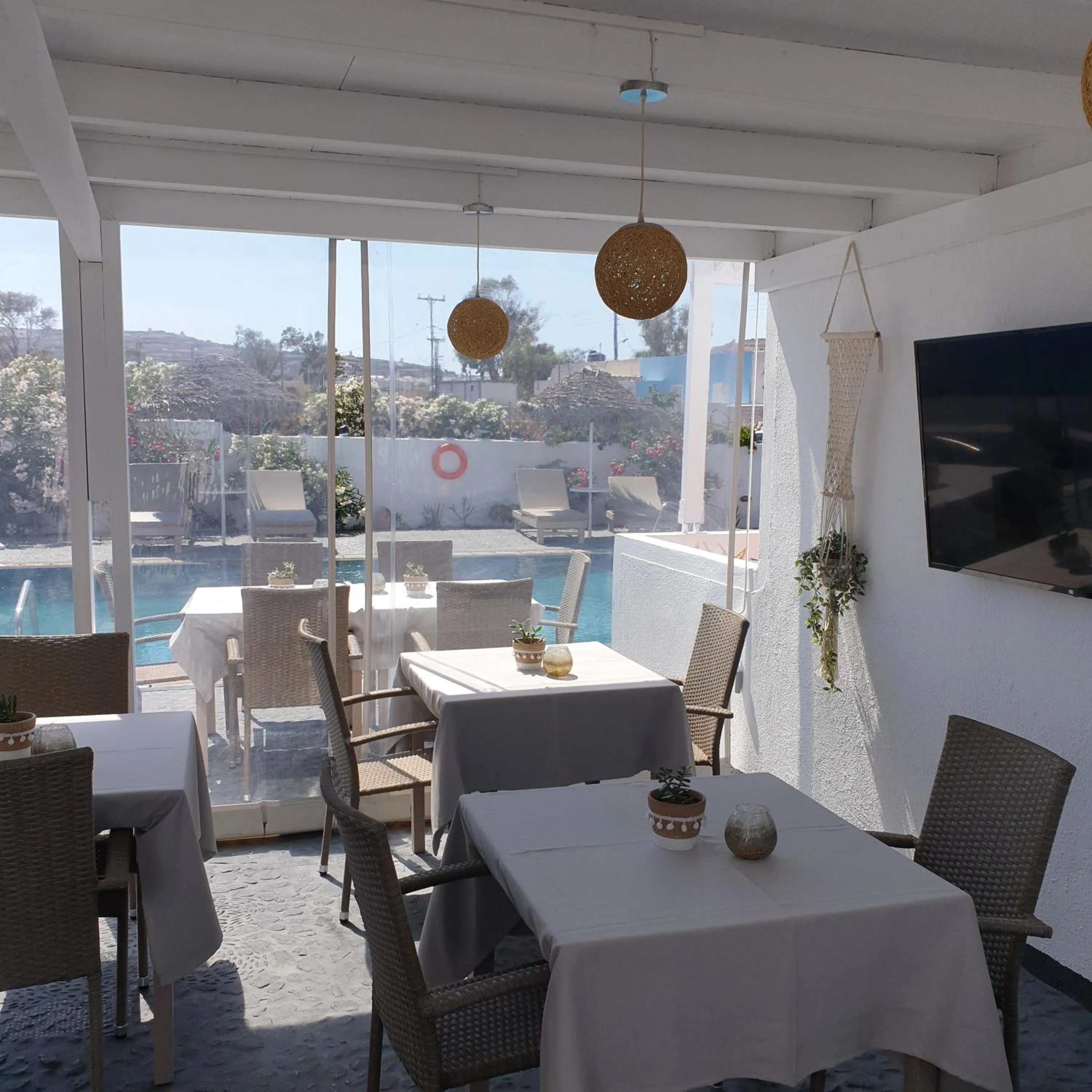 Dining area in Sagma Central Rooms