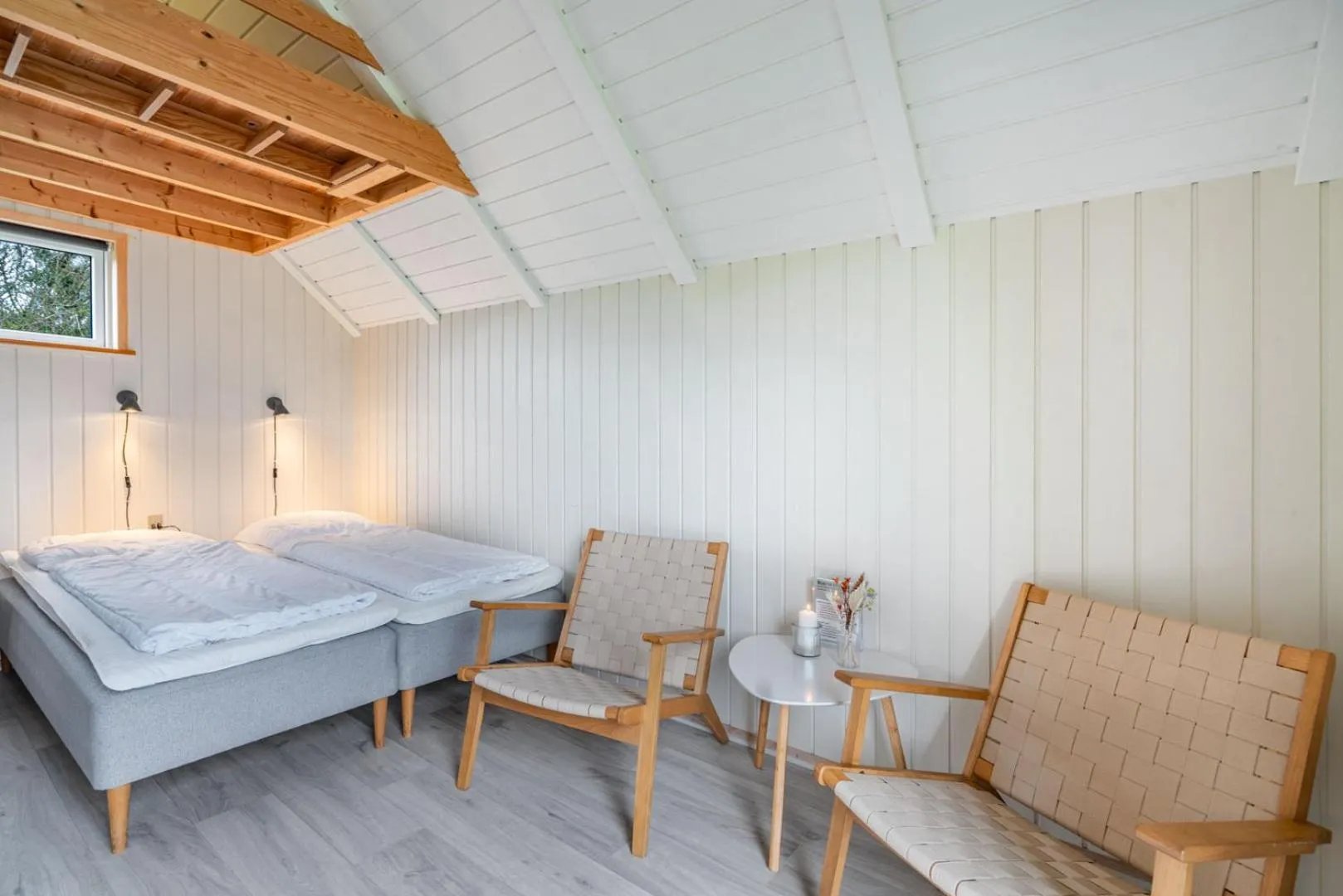 Bedroom, Bed in Lindvig - Ferie i naturen