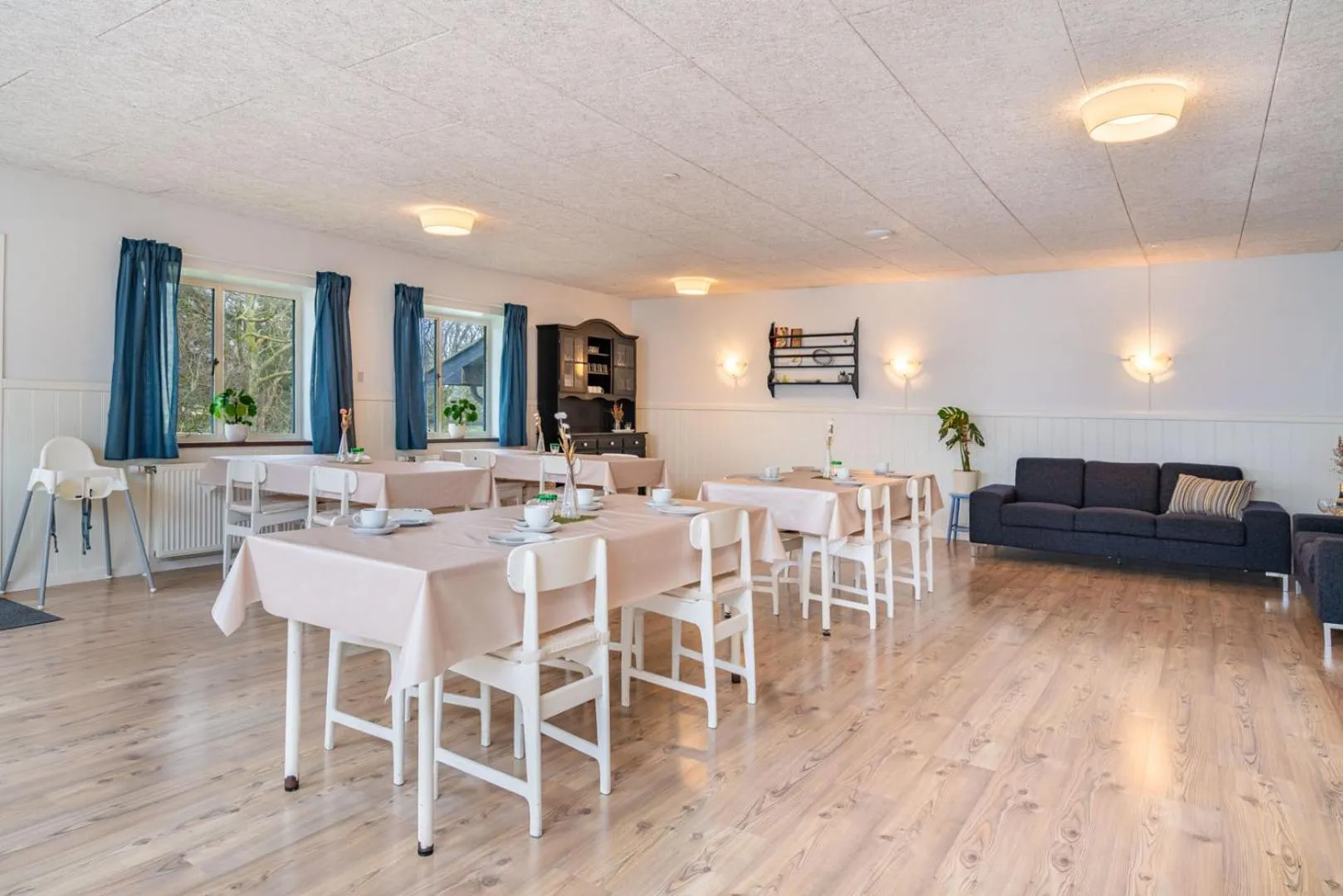 Communal kitchen in Lindvig - Ferie i naturen