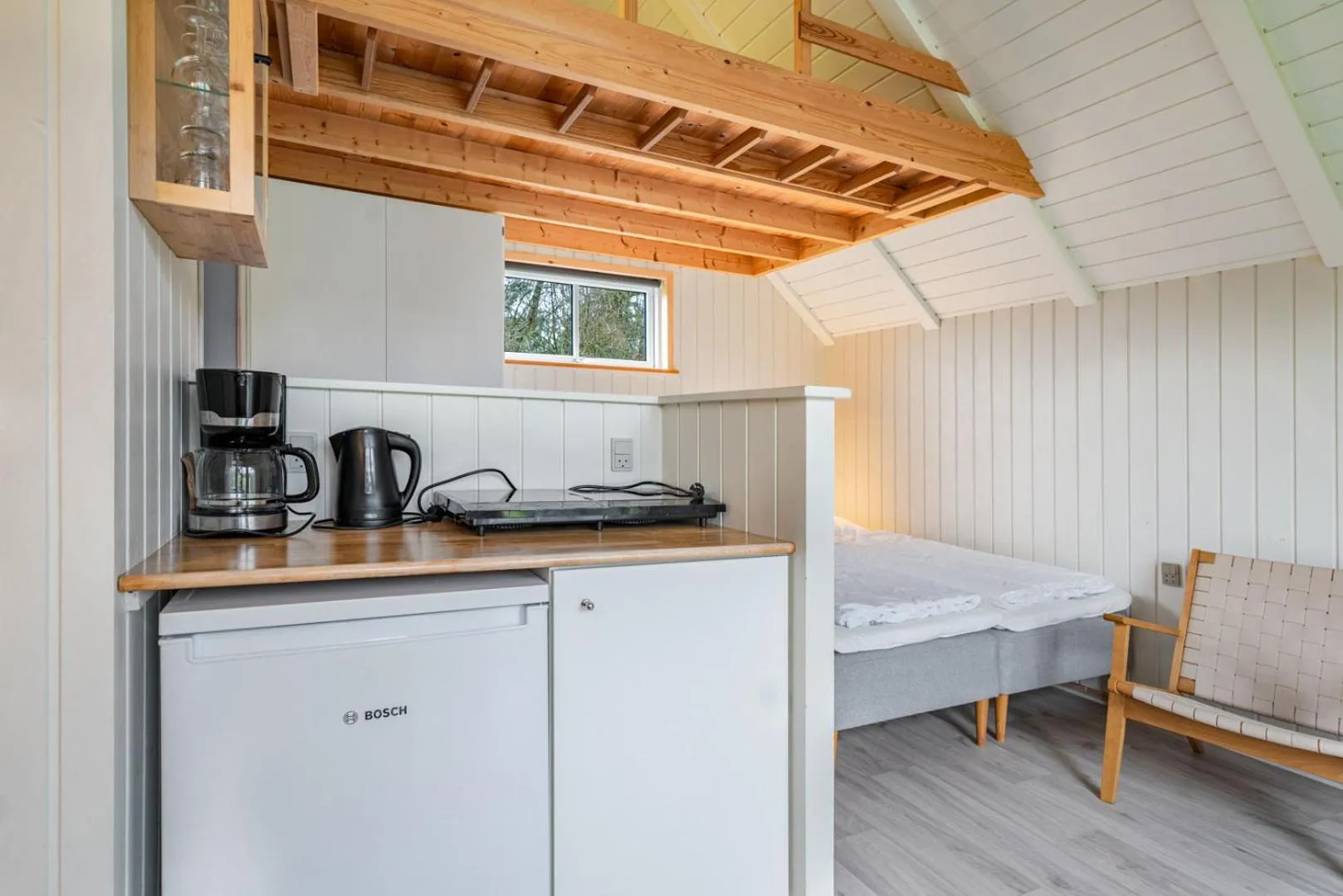 Bedroom, Bed in Lindvig - Ferie i naturen