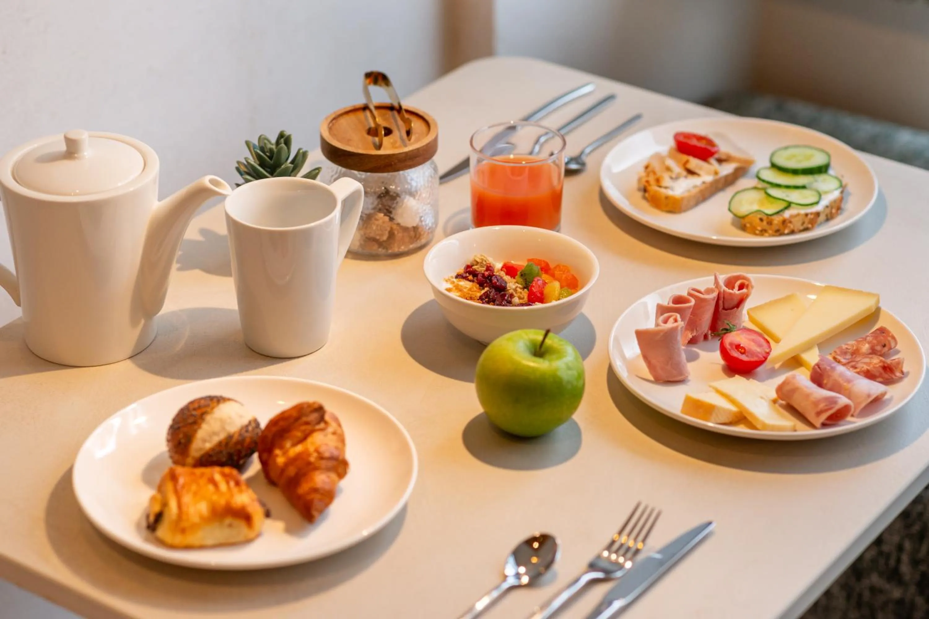 Breakfast in Mercure Colmar Centre Unterlinden