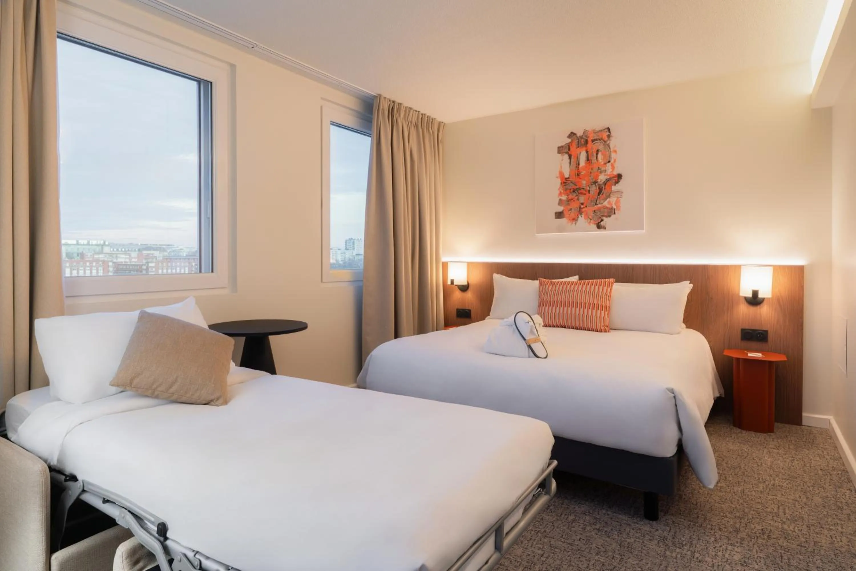 Bed in Mercure Paris Ivry Quai De Seine