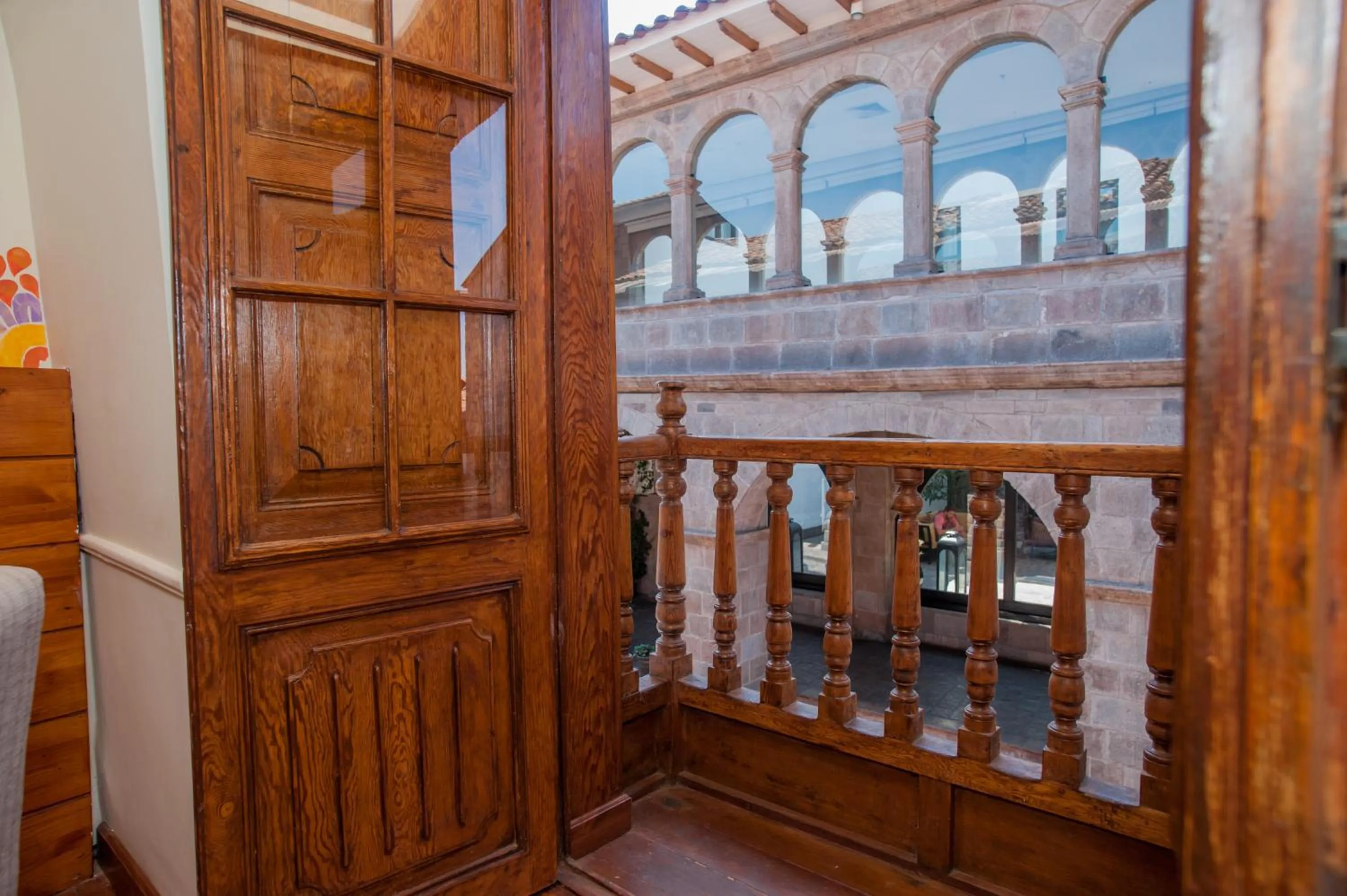 Property building in Casa Biru Hotel Boutique