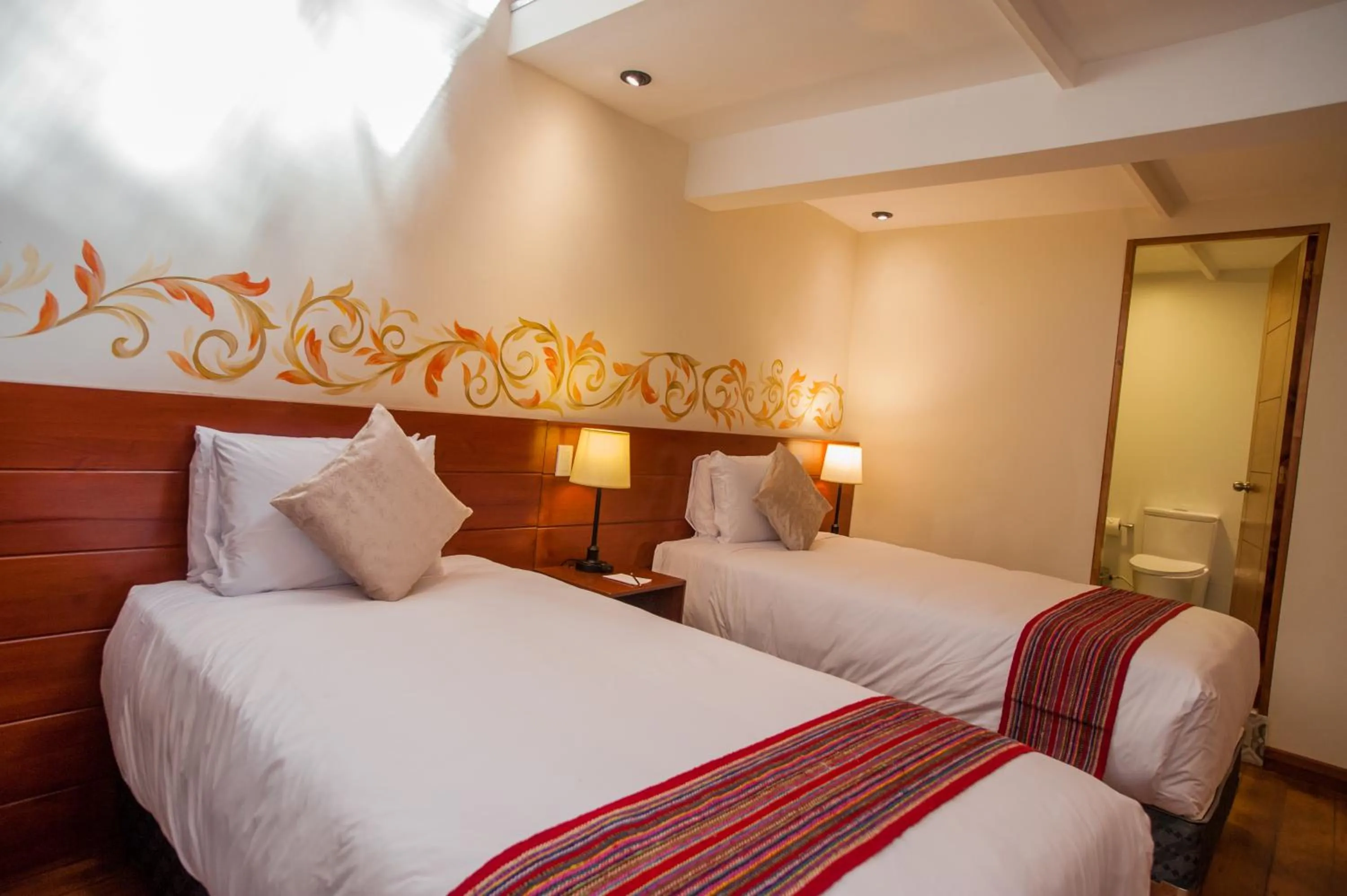 Bed in Casa Biru Hotel Boutique