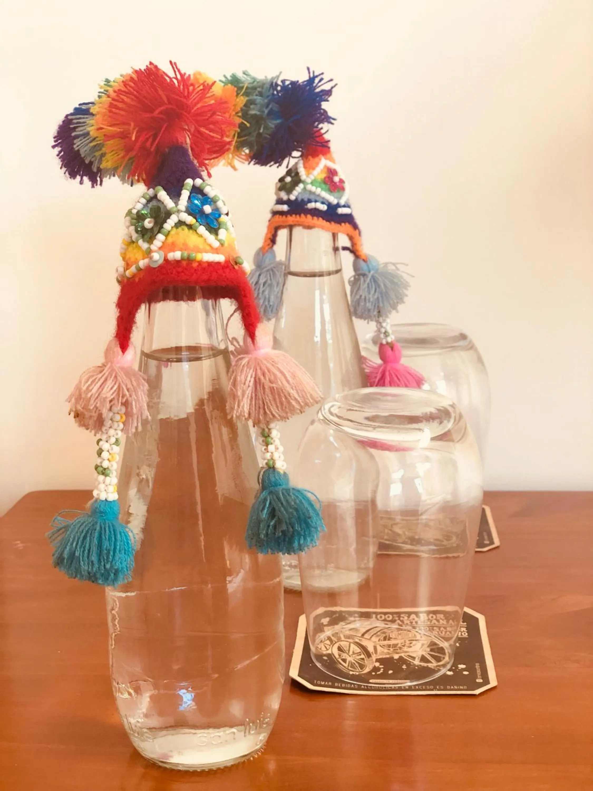 Decorative detail in Casa Biru Hotel Boutique