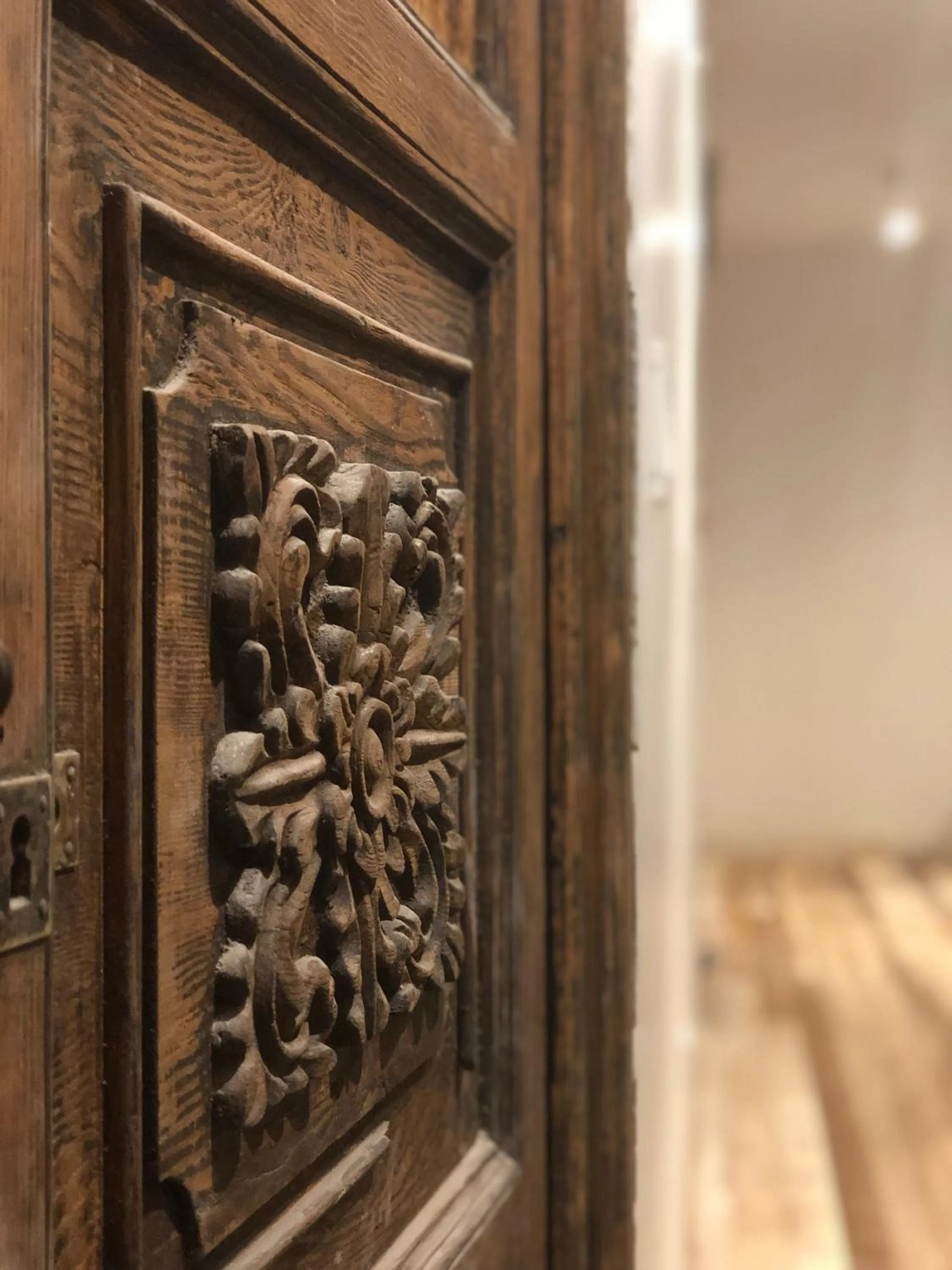 Decorative detail in Casa Biru Hotel Boutique