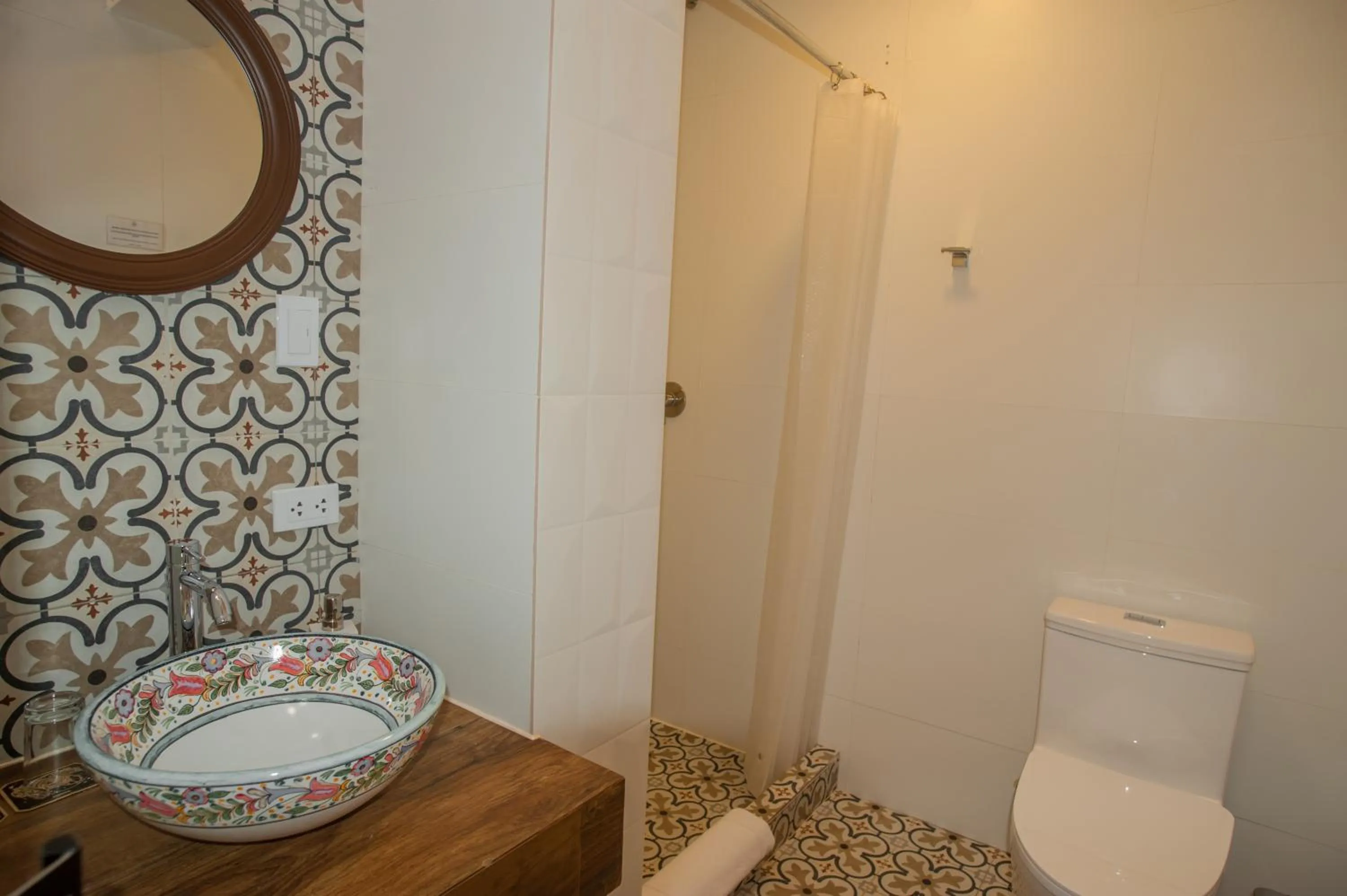 Bathroom in Casa Biru Hotel Boutique