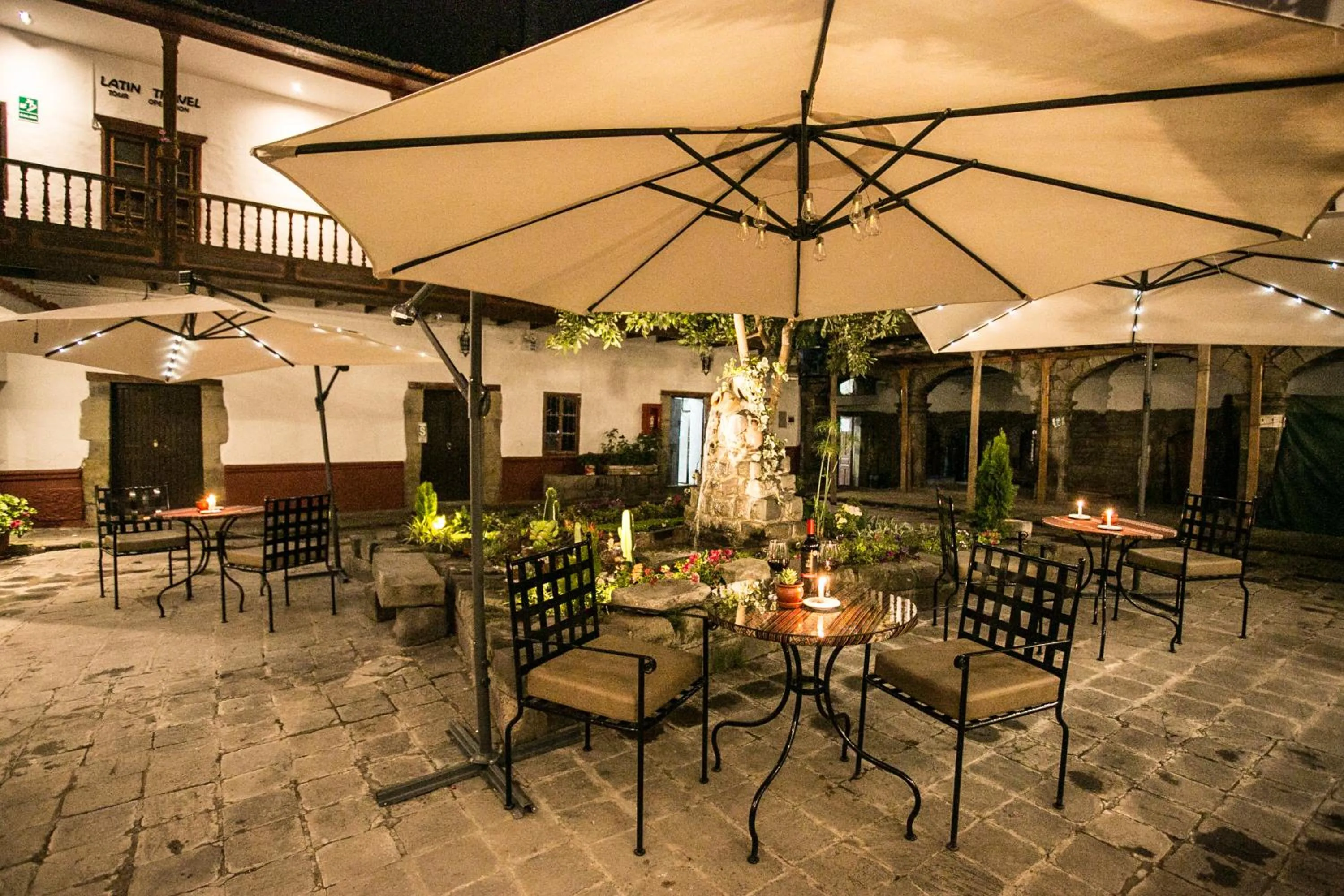 Patio in Casa Biru Hotel Boutique