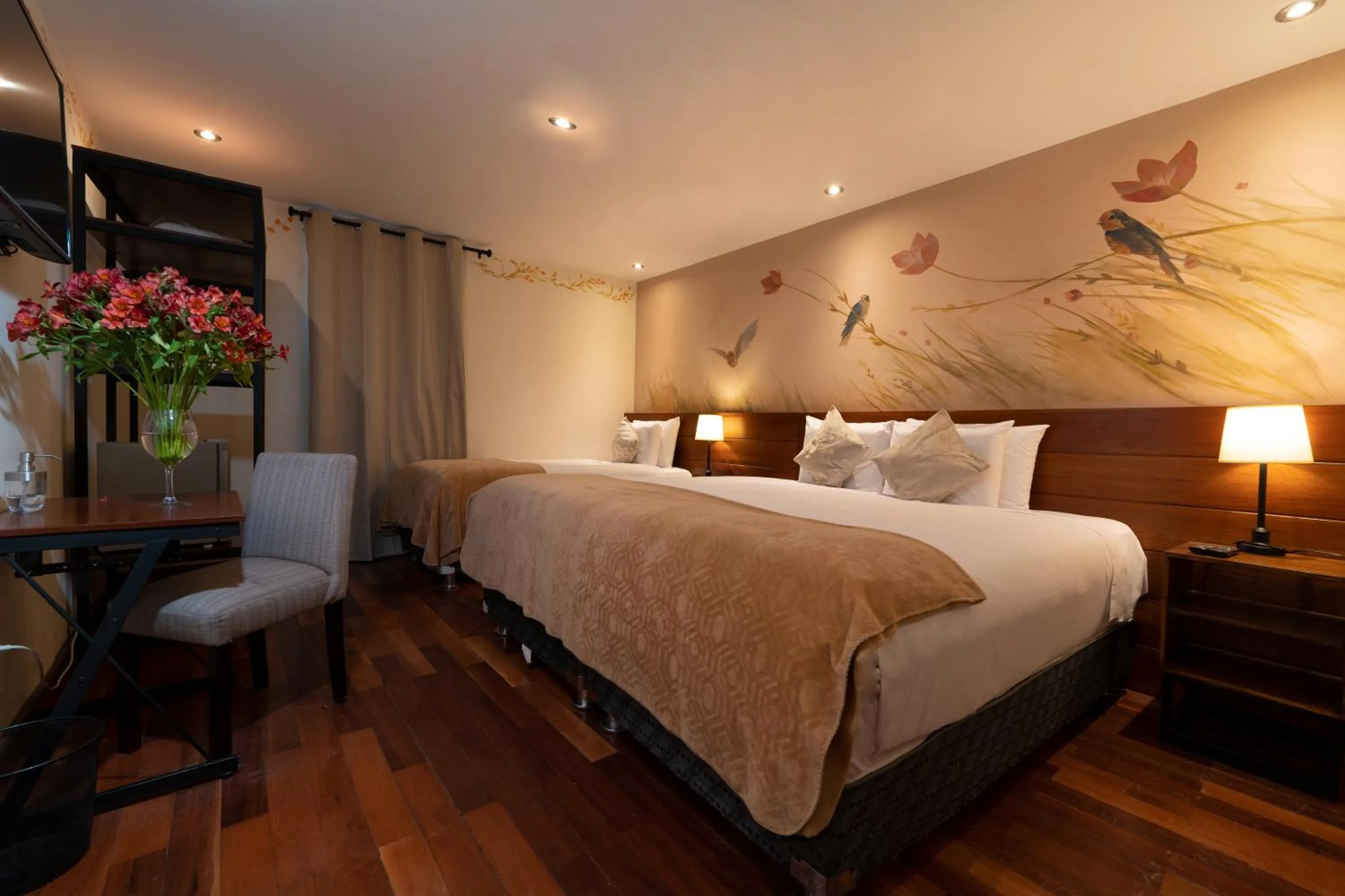 Photo of the whole room, Bed in Casa Biru Hotel Boutique