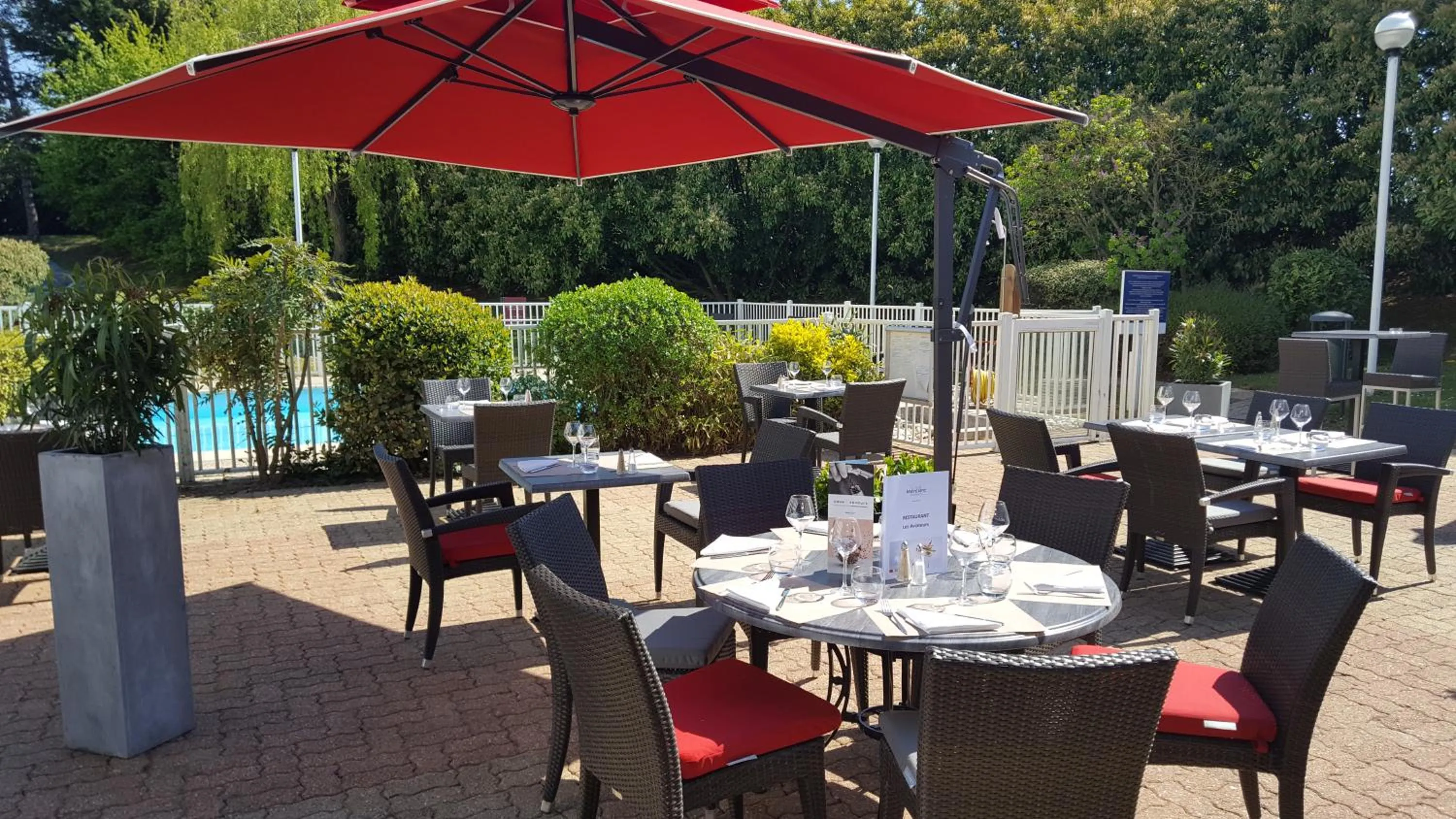Balcony/Terrace in Mercure Paris Le Bourget Aeroport