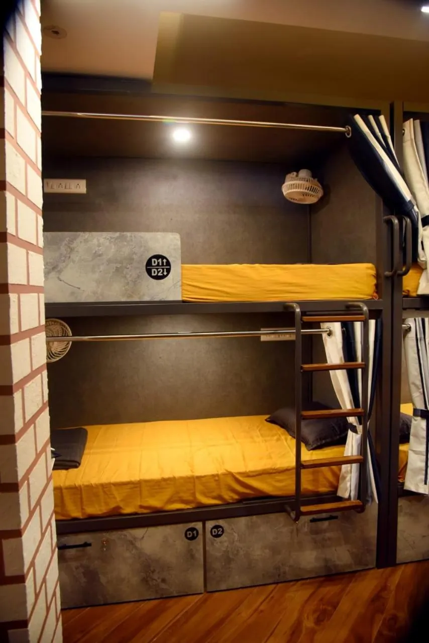 bunk bed, Bed in CHARYANA HOTEL AC DORMITORY