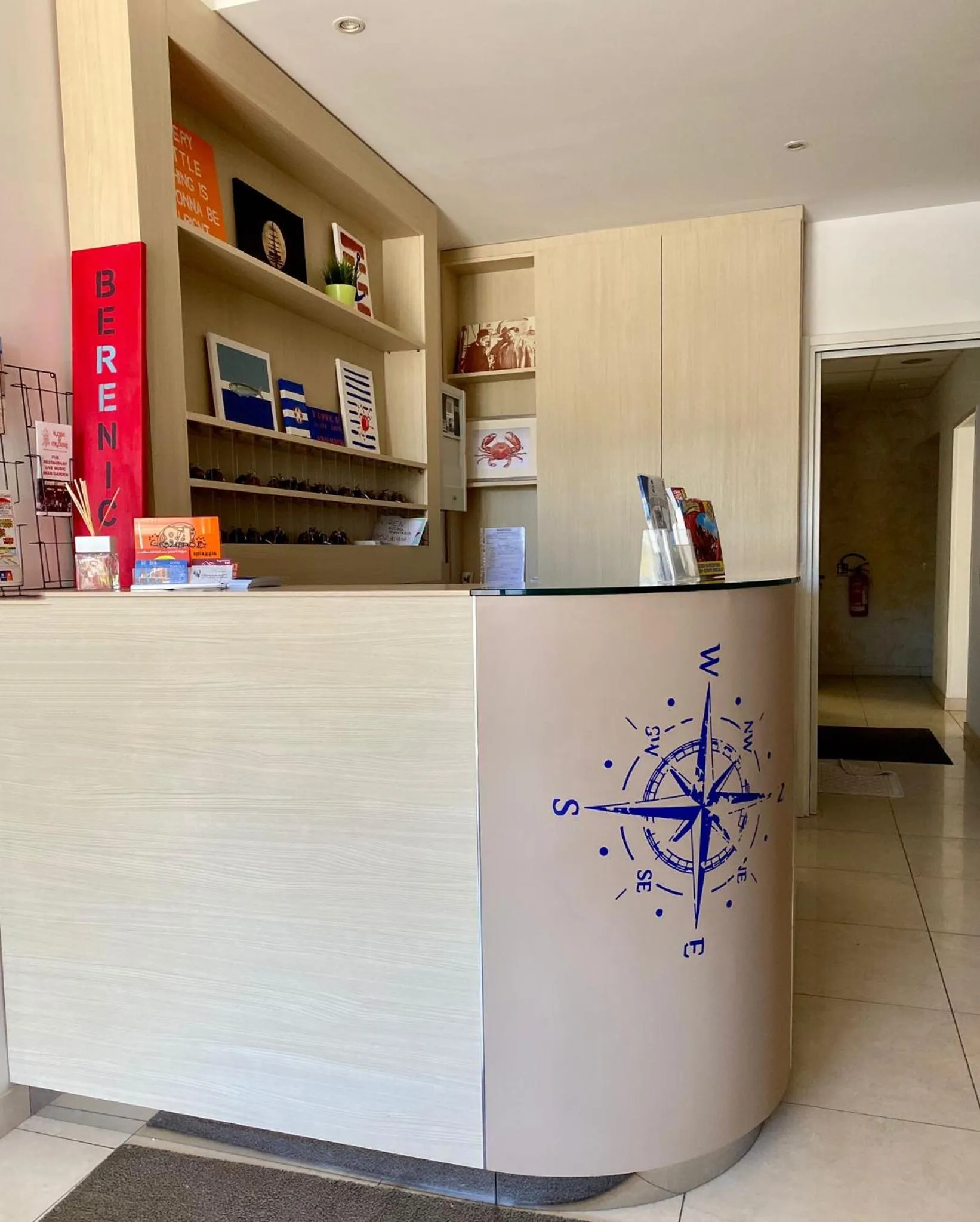 Lobby or reception in Hotel Berenice