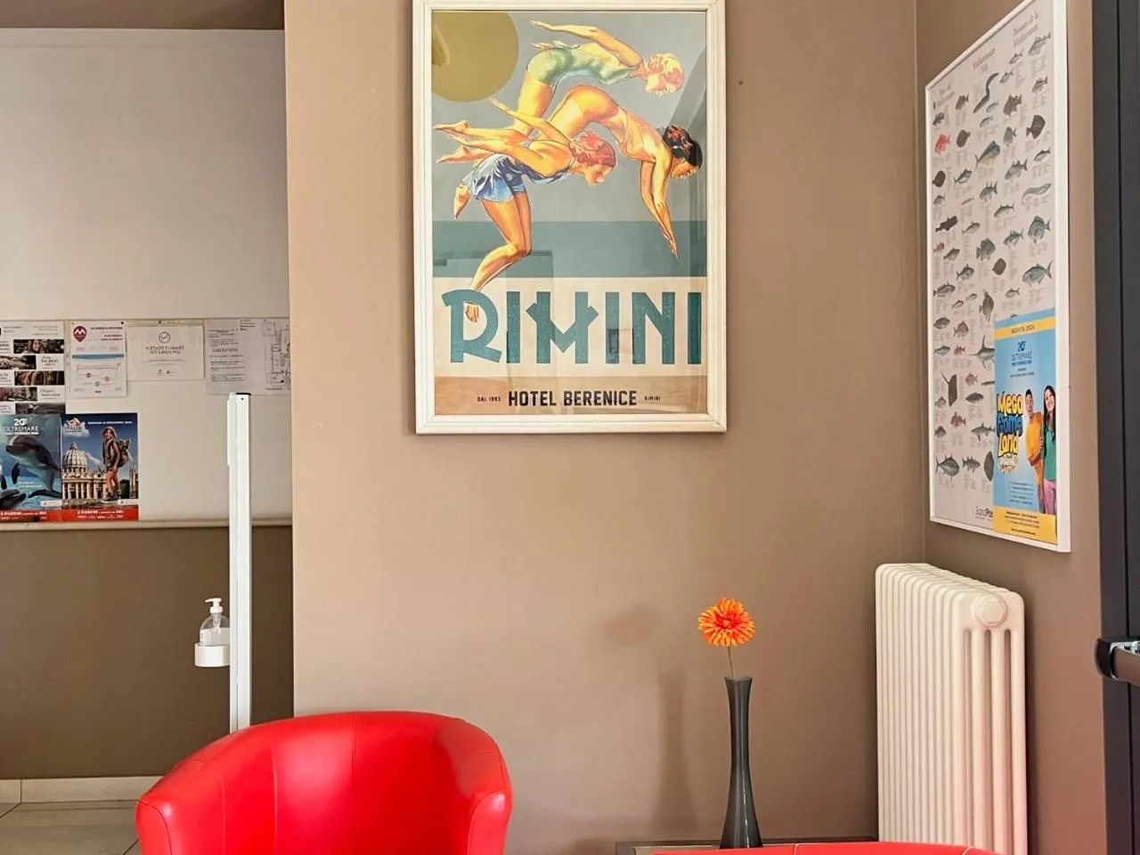 Lobby or reception in Hotel Berenice