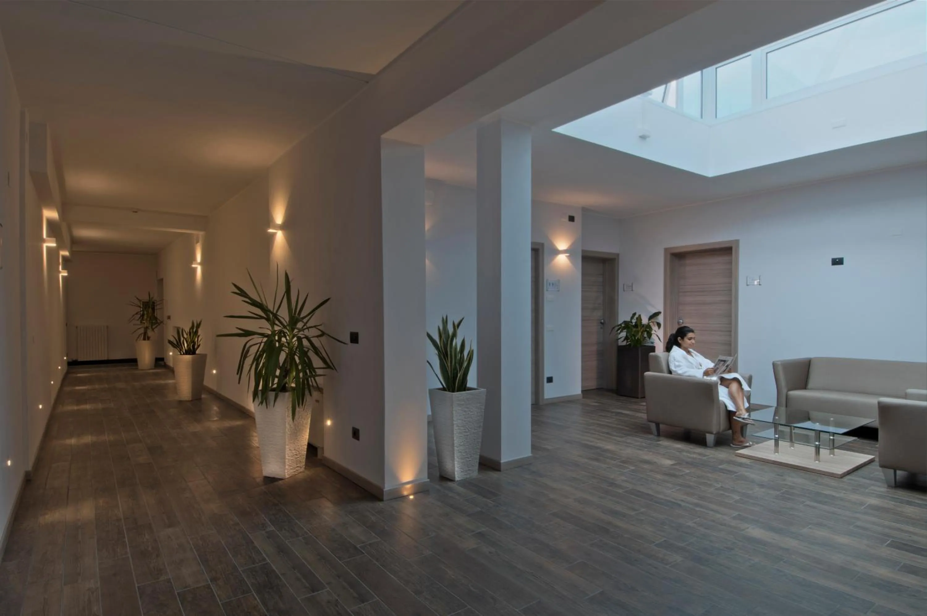 Spa and wellness centre/facilities in Hotel Terme Belsoggiorno