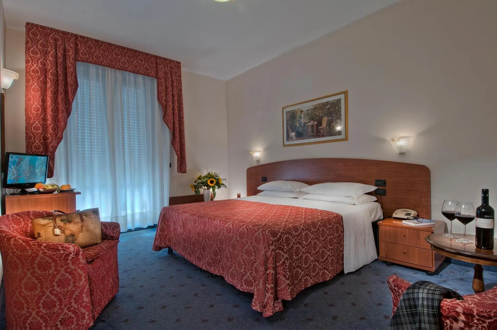Bed in Hotel Terme Belsoggiorno