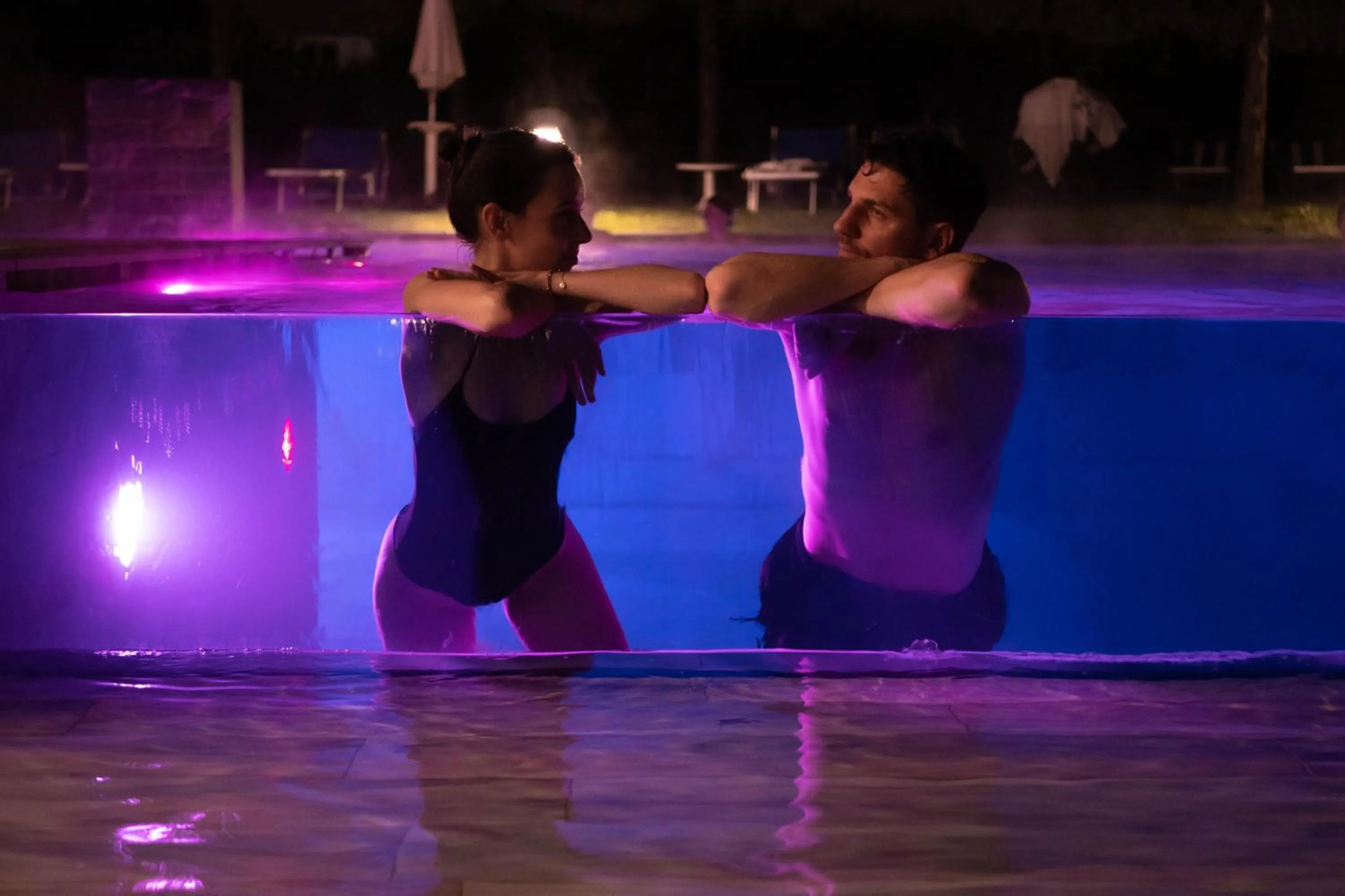 Swimming pool in Hotel Terme Belsoggiorno