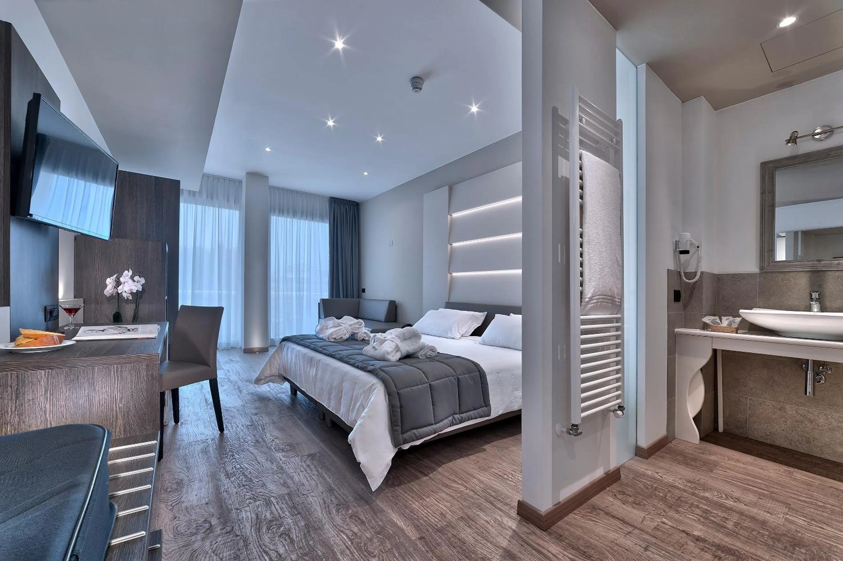 Bed in Hotel Terme Belsoggiorno