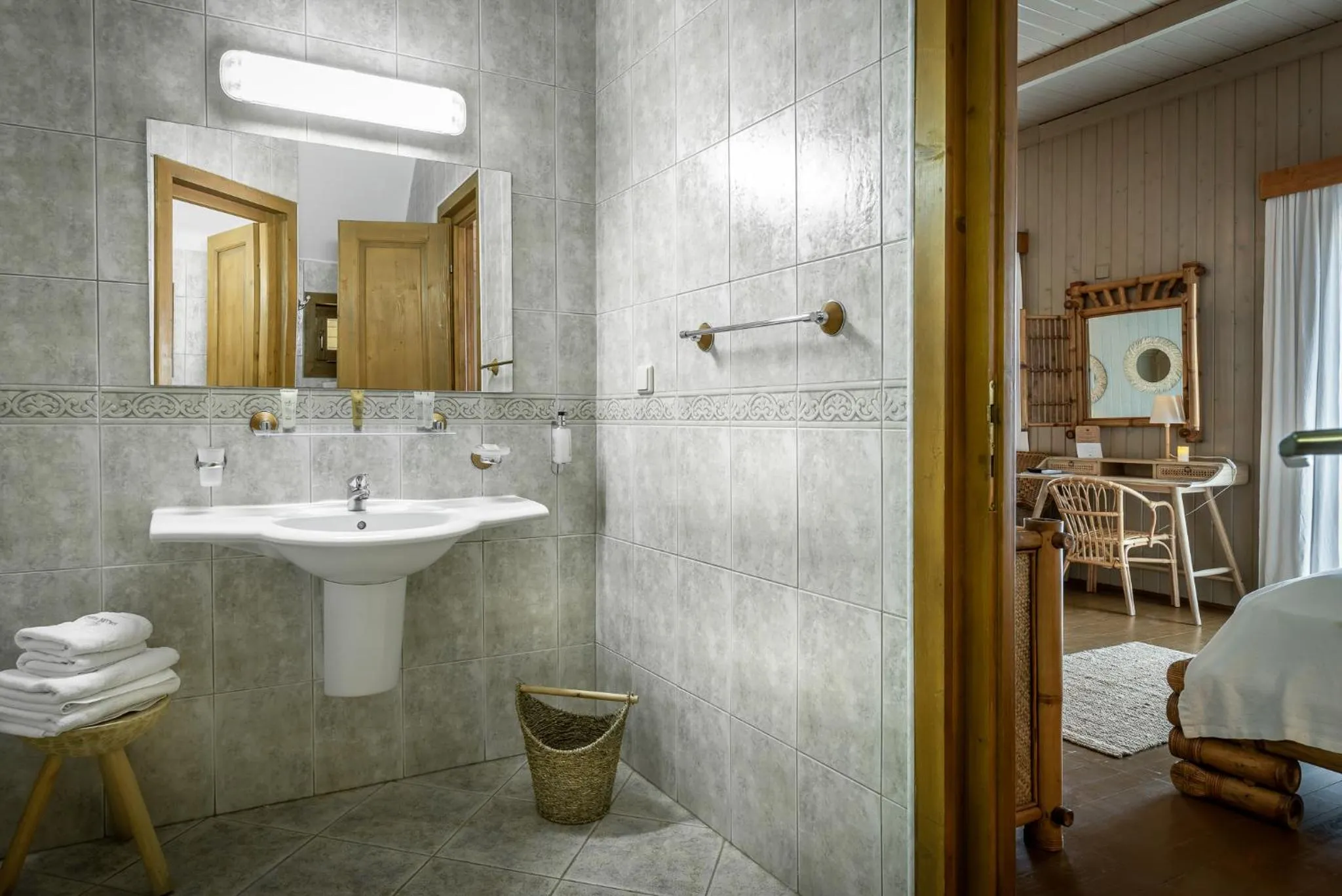 Bathroom in Green Village Resort