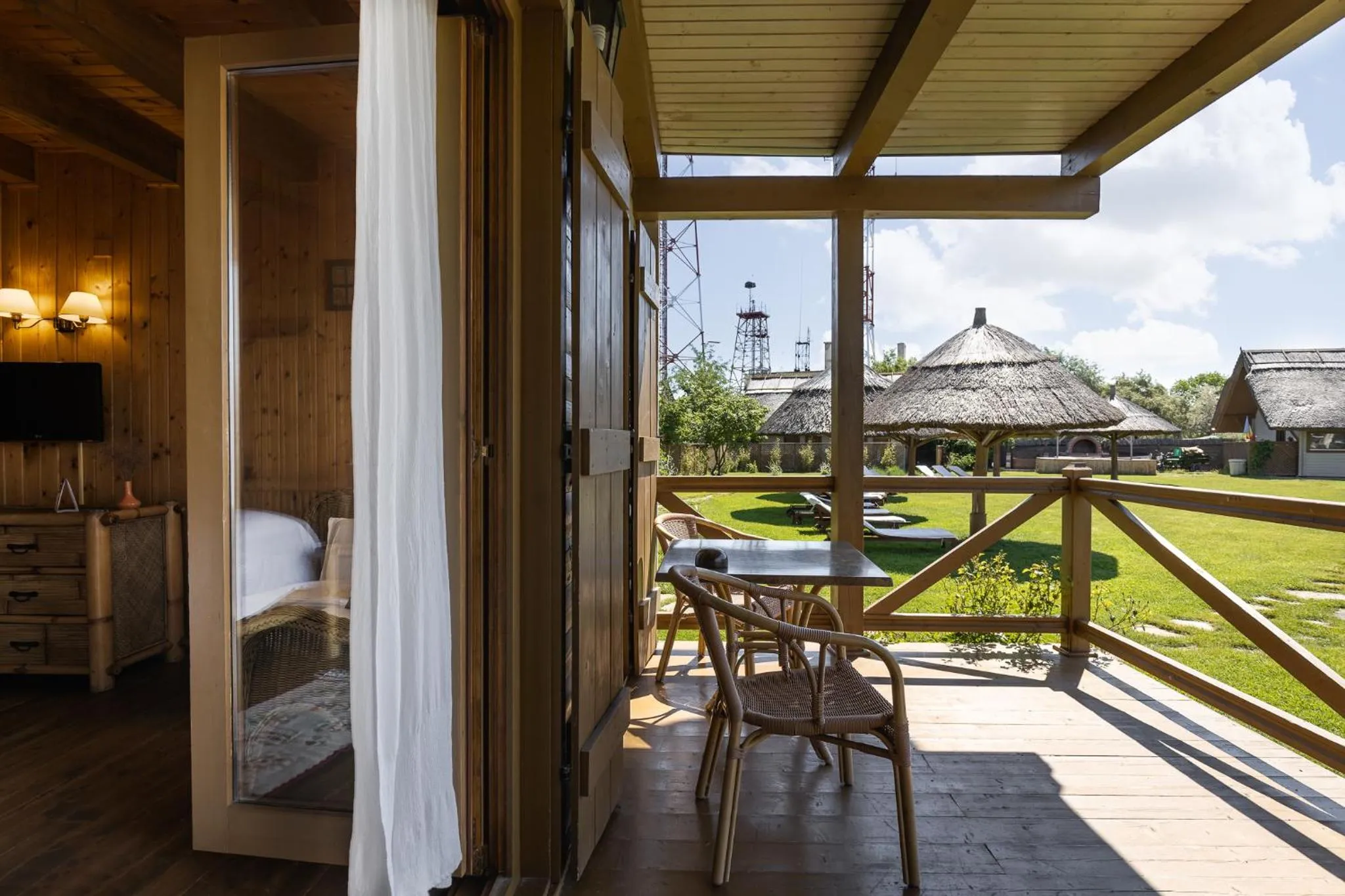 Balcony/Terrace in Green Village Resort