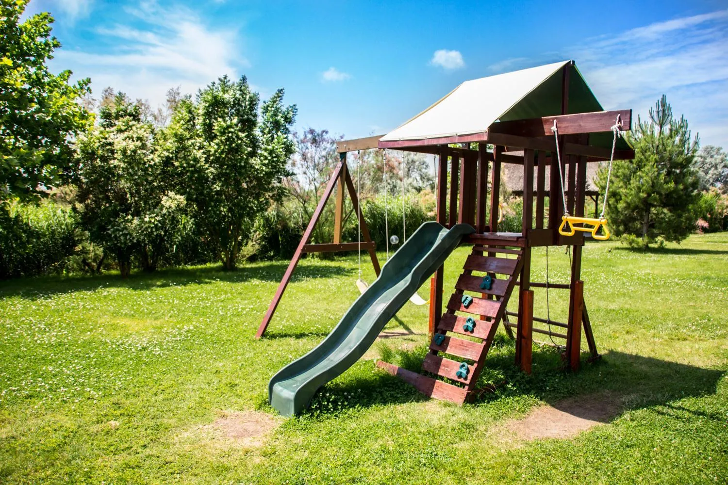 Children play ground in Green Village Resort